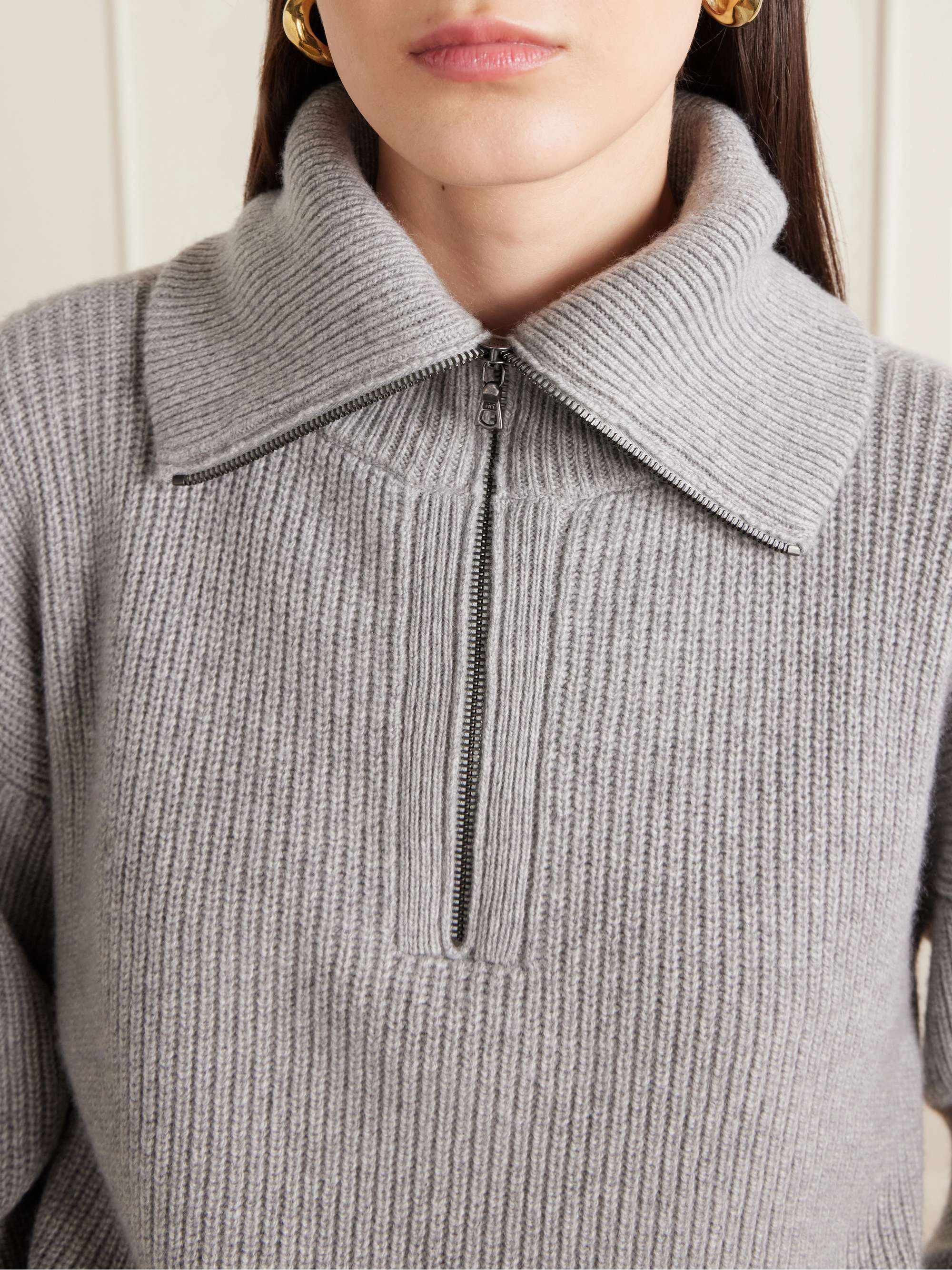 The Elder Statesman ウール ハイネック ニット Women's Turtleneck - The Elder Statesman