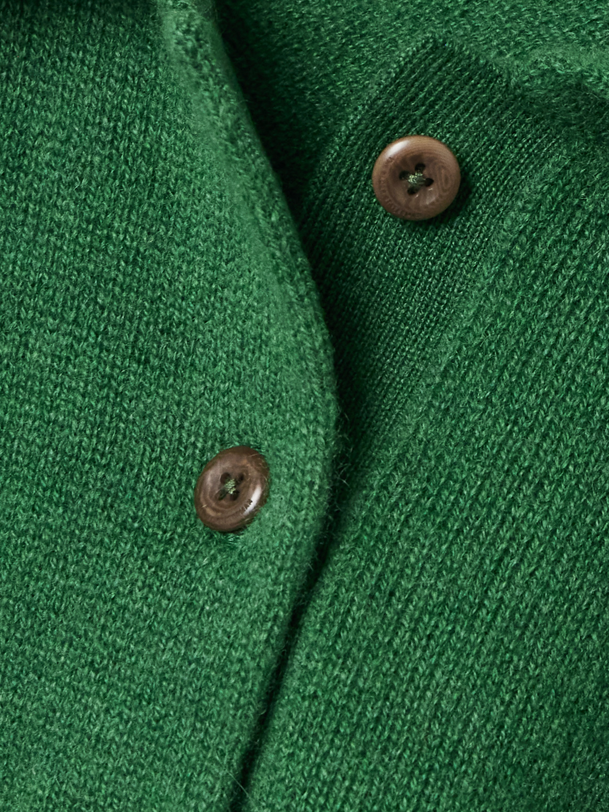 The Elder Statesman Laurel Cashmere Polo Sweater In Green
