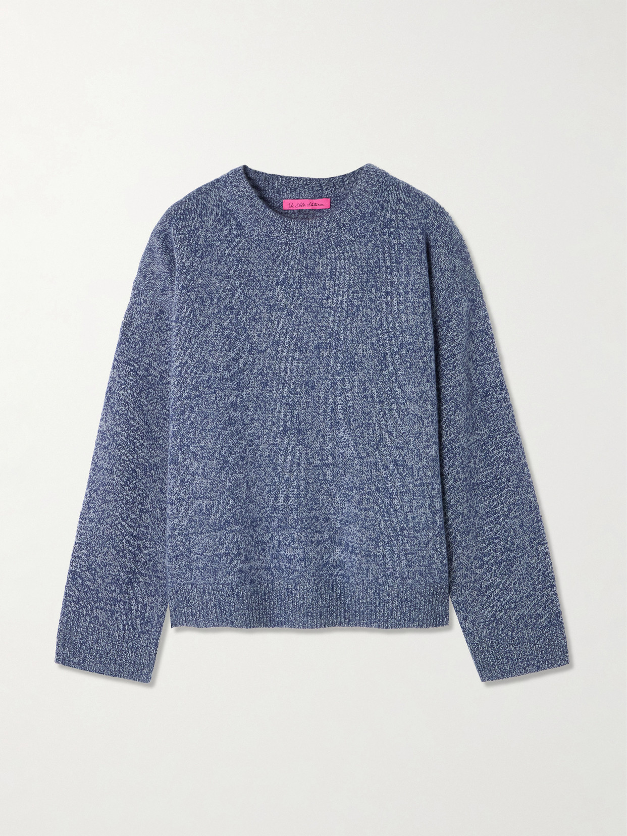 The Elder Statesman Zuma Cashmere Sweater In Blue