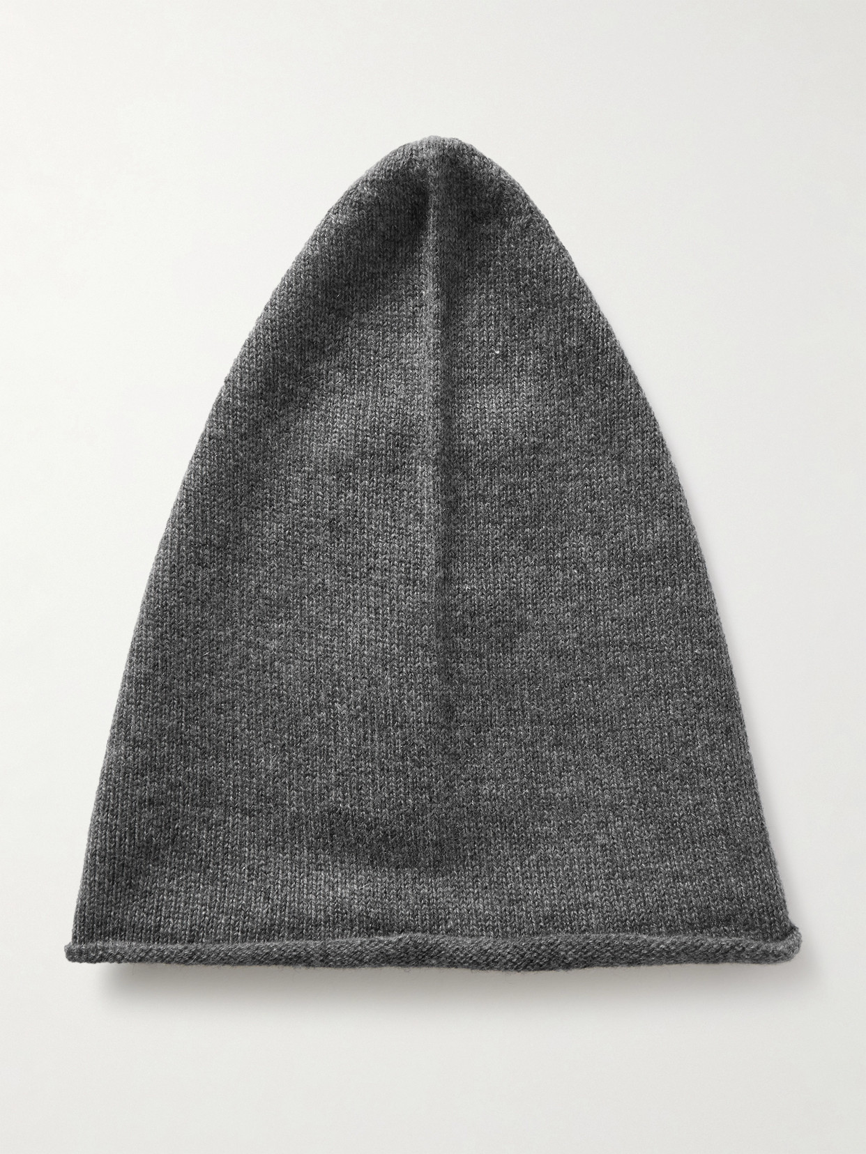 The Elder Statesman Stacked Cashmere Beanie In Black
