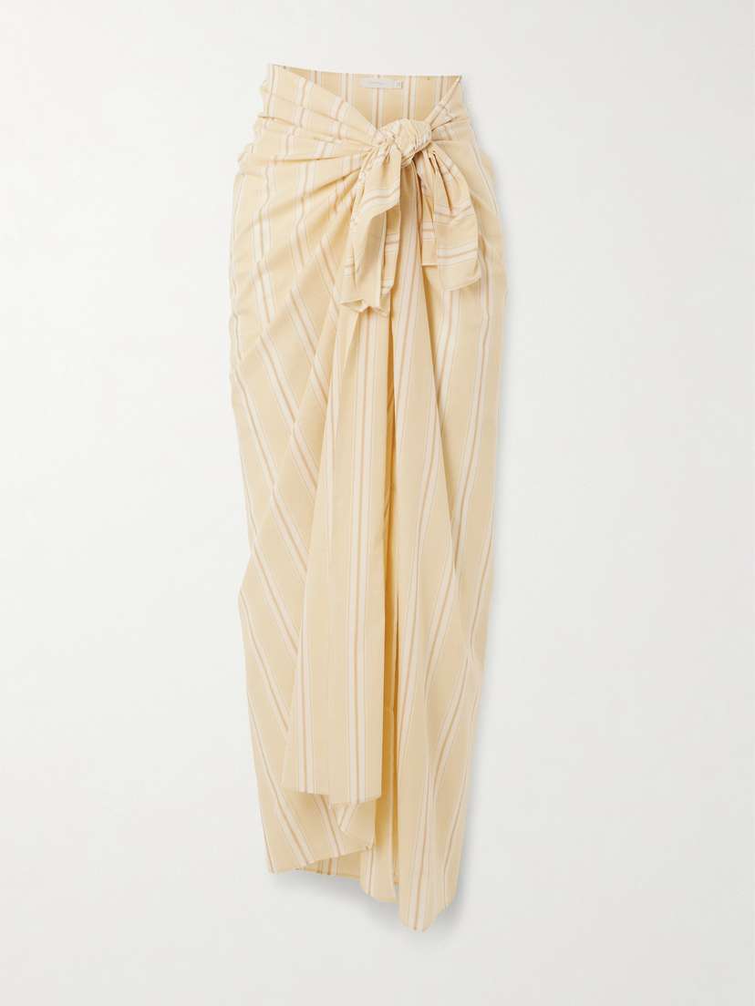 Faithfull Lomas Striped Cotton Pareo