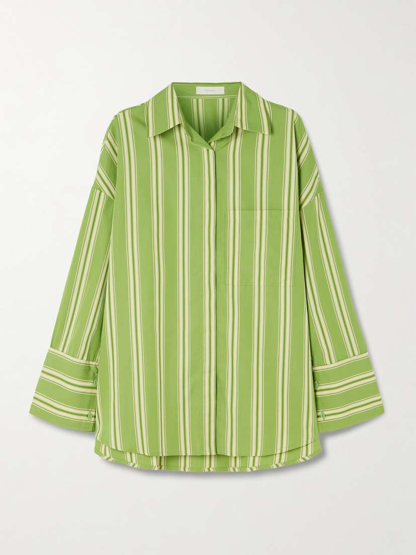 Faithfull Clemente Striped Cotton-poplin Shirt