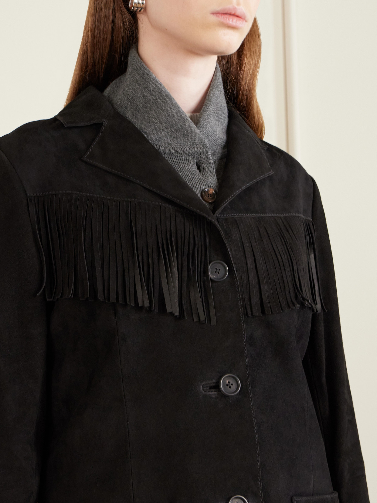 Teagan Fringed Jacket