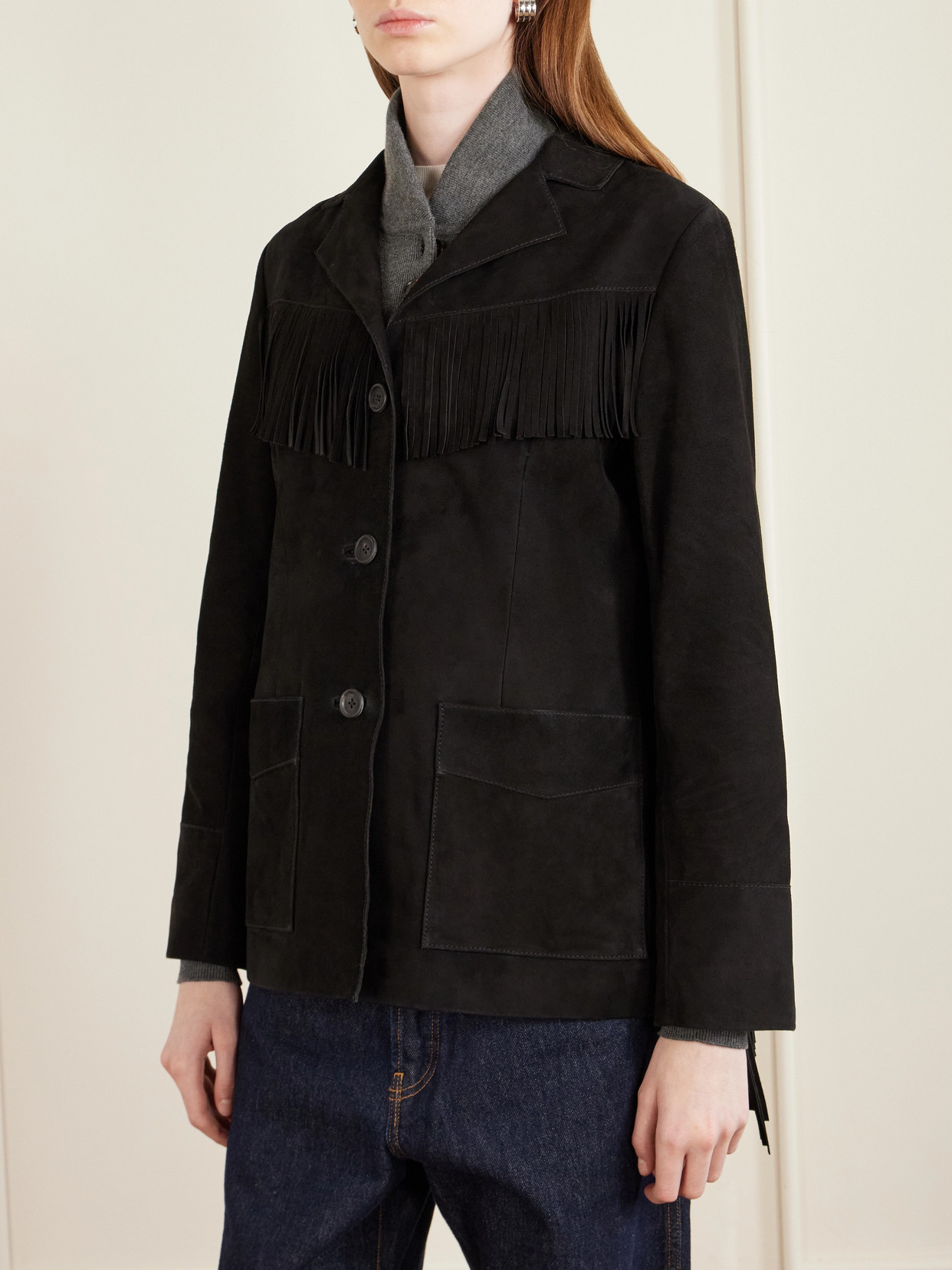 Teagan Fringed Jacket