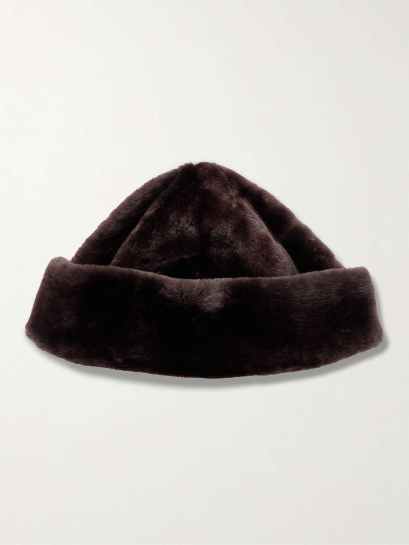 Nour Hammour Blokes Shearling Beanie