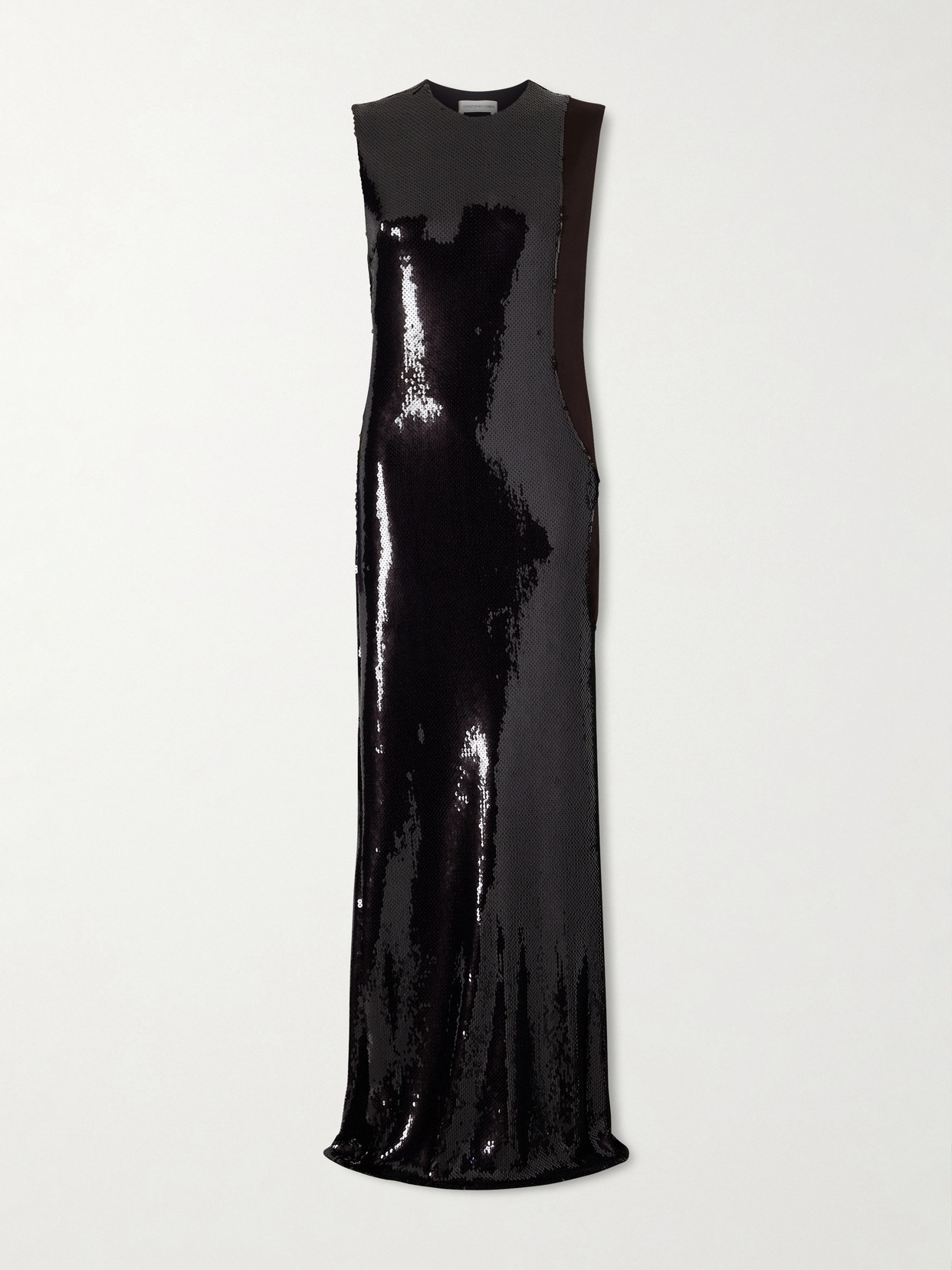 Christopher Esber - Opaline Cutout Sequined Jersey Maxi Dress - Brown