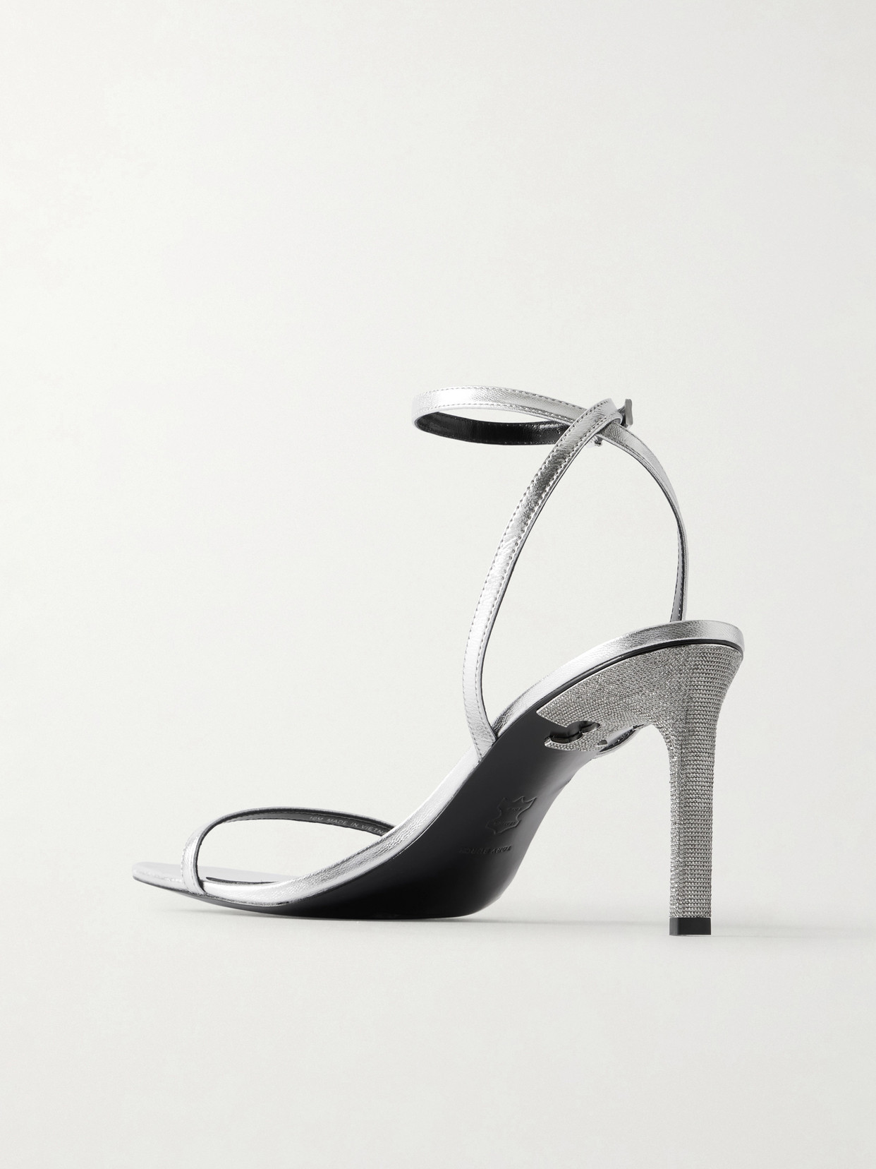 Crystal-Embellished Sandals