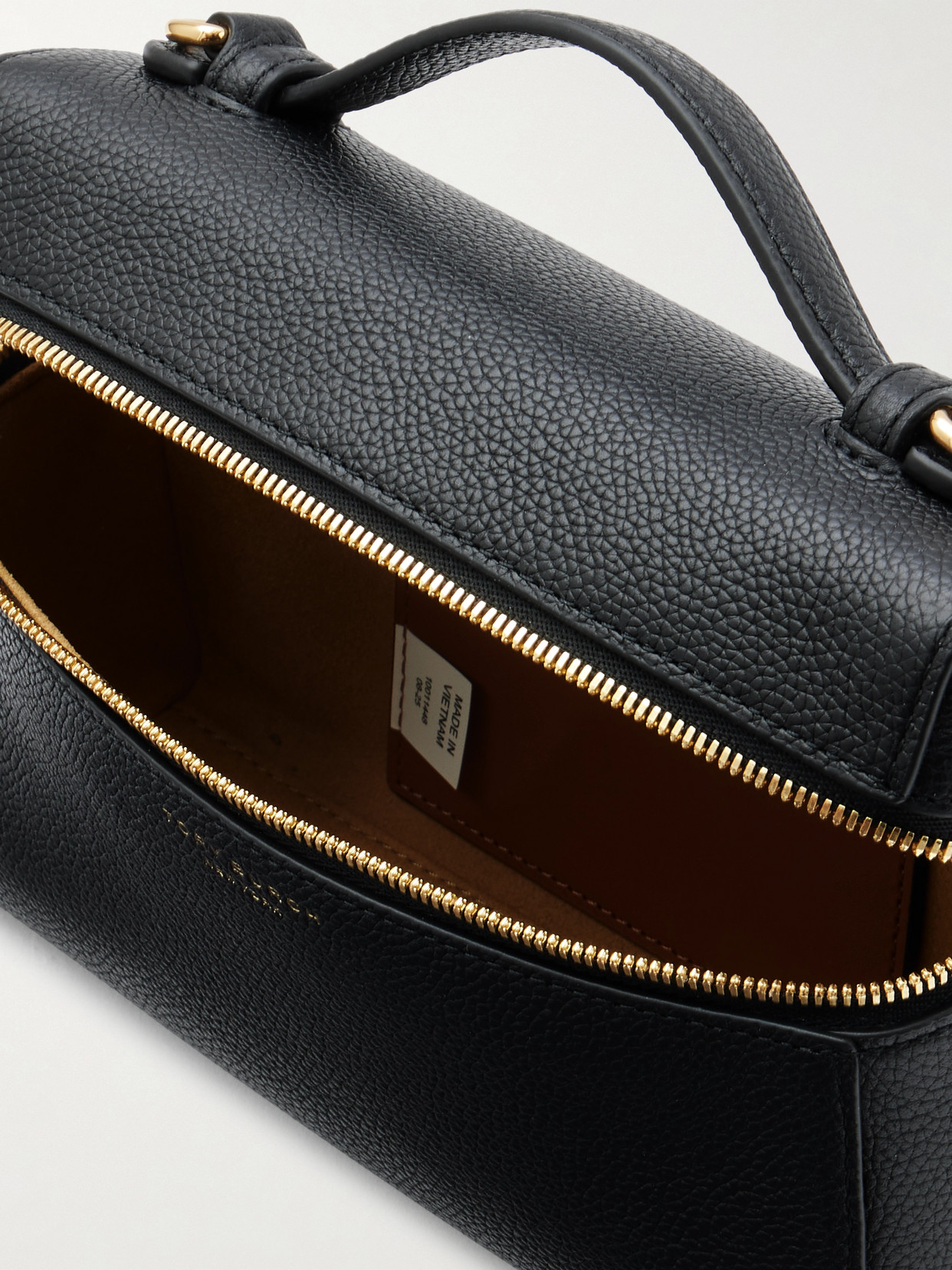 Tory Burch Mini Bags With Top Handle And Crossbody Strap In Black