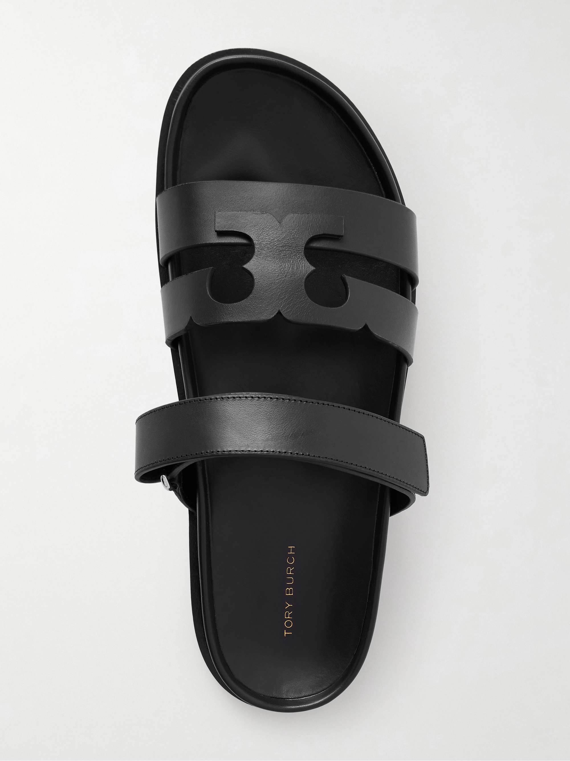 TORY BURCH Ines Sport leather slides | NET-A-PORTER