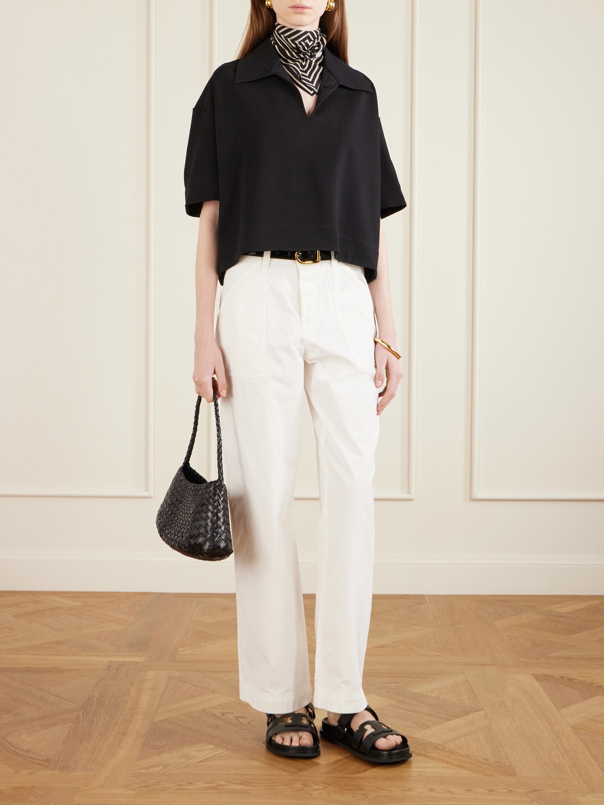 Tory Burch Sporty Ines Sandal T Slide In Black