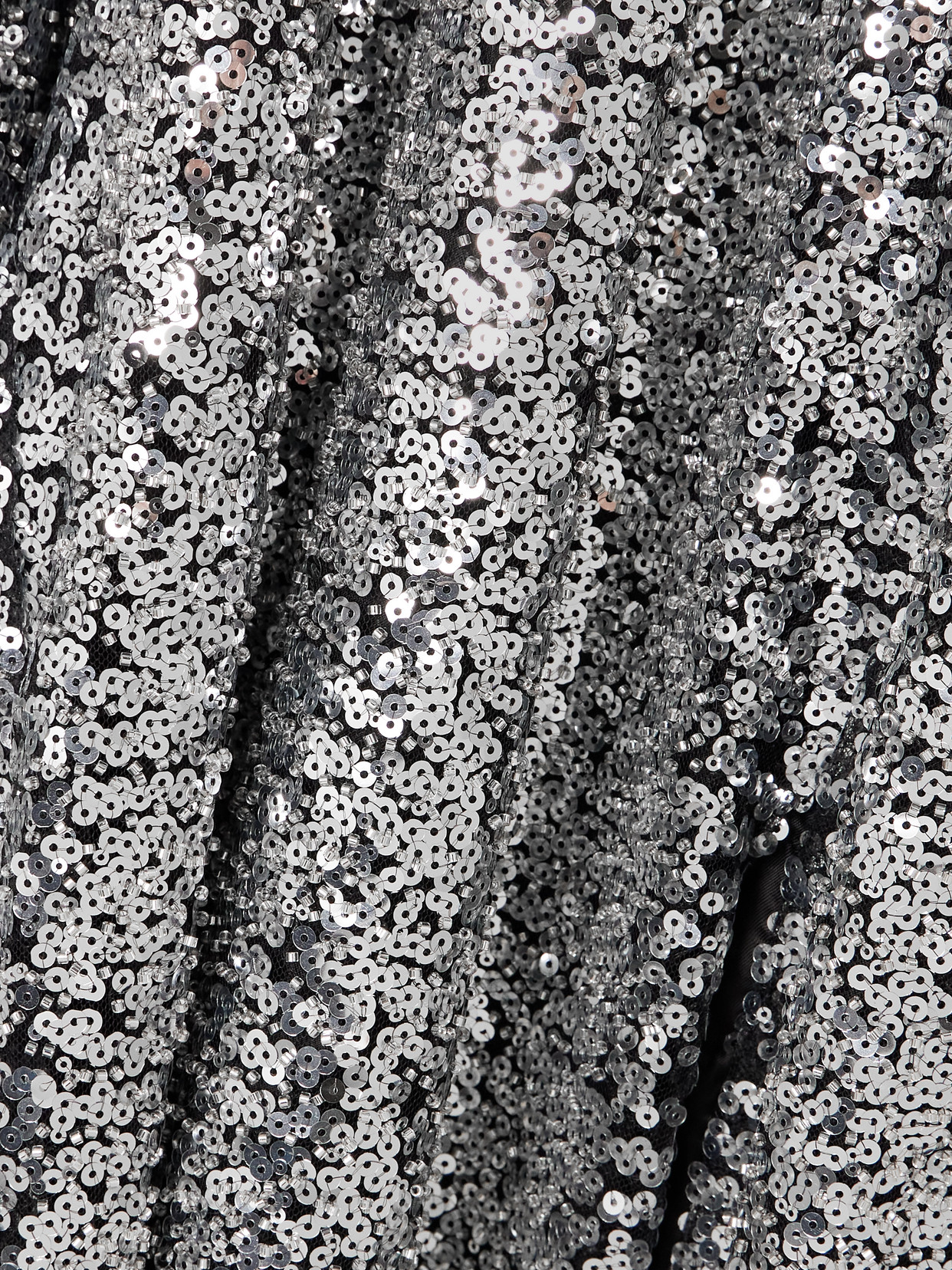 Isabel Marant Heliane Embellished Tulle Mini Dress In Silver