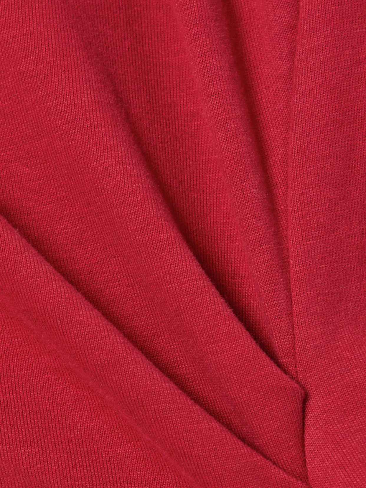 Isabel Marant Nadela Asymmetric Gathered Organic Cotton-jersey Maxi Dress In Red