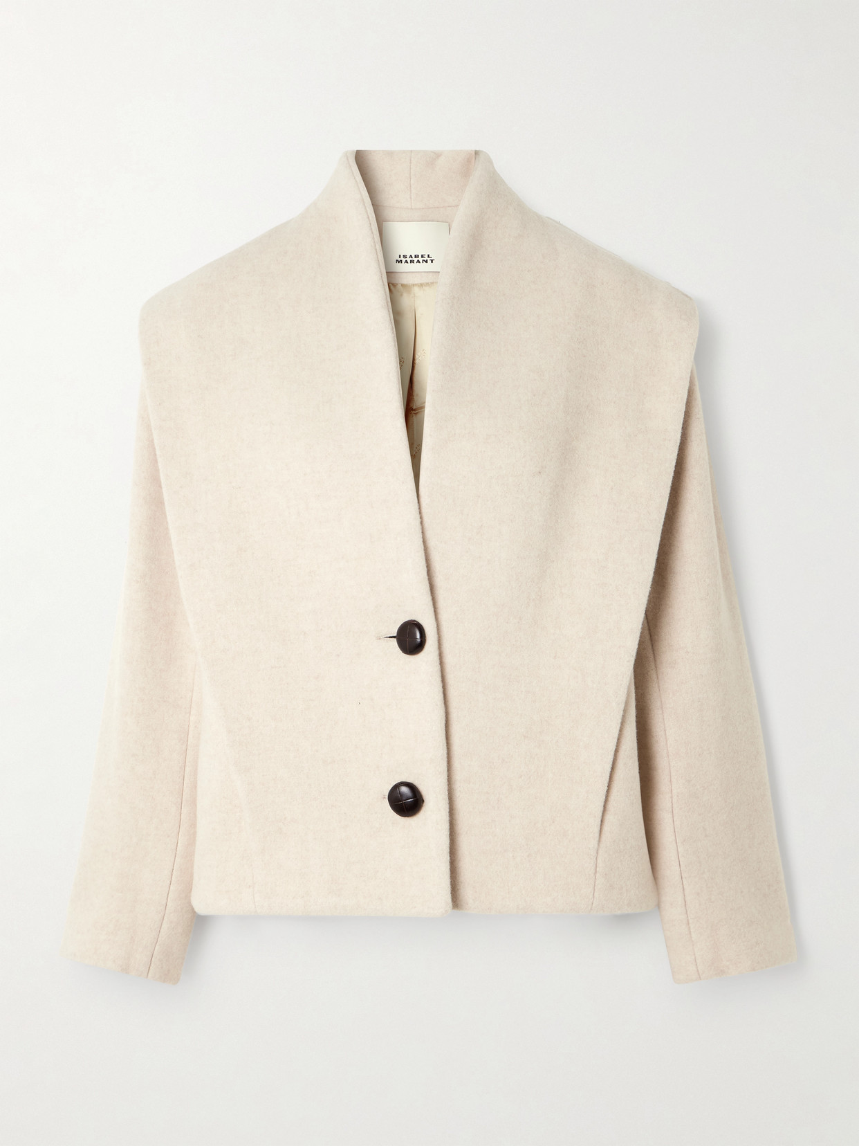 Isabel Marant - Dyogo Wool-blend Jacket - Ecru