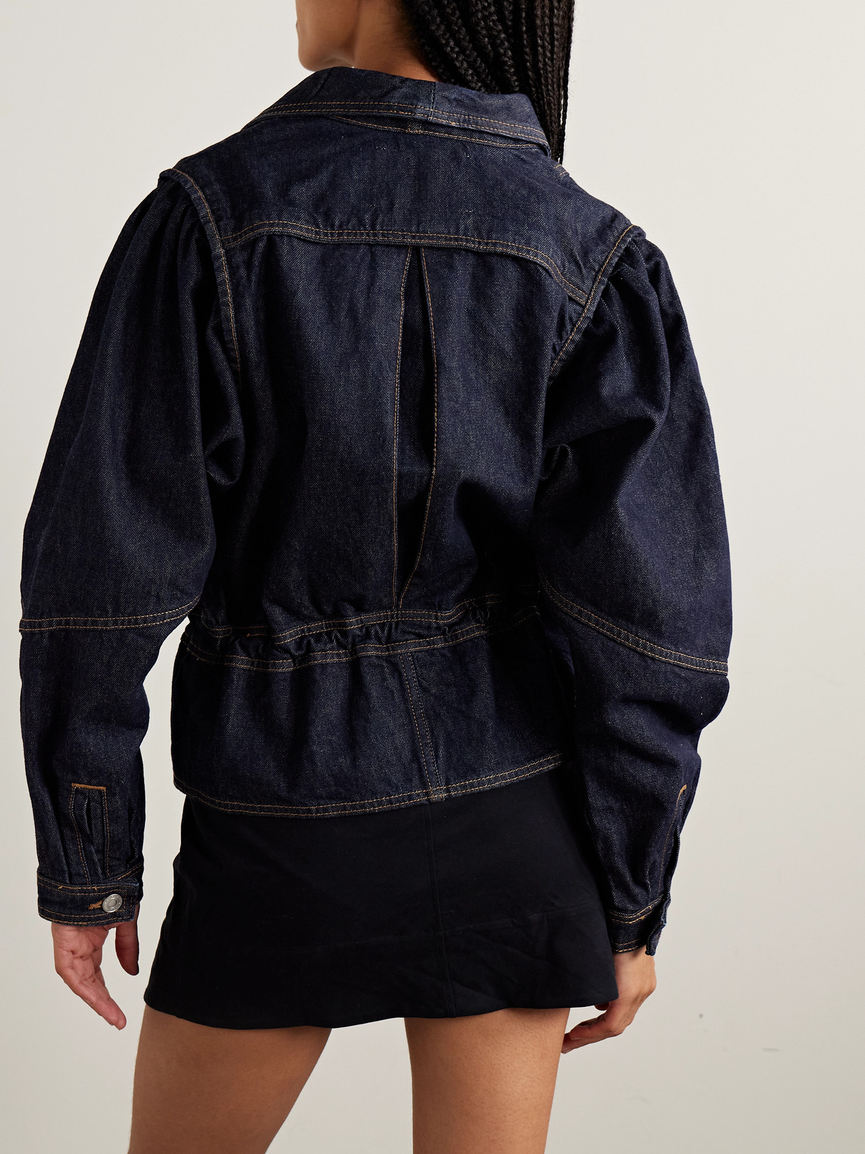 Isabel Marant Dolie Denim Jacket In Blue