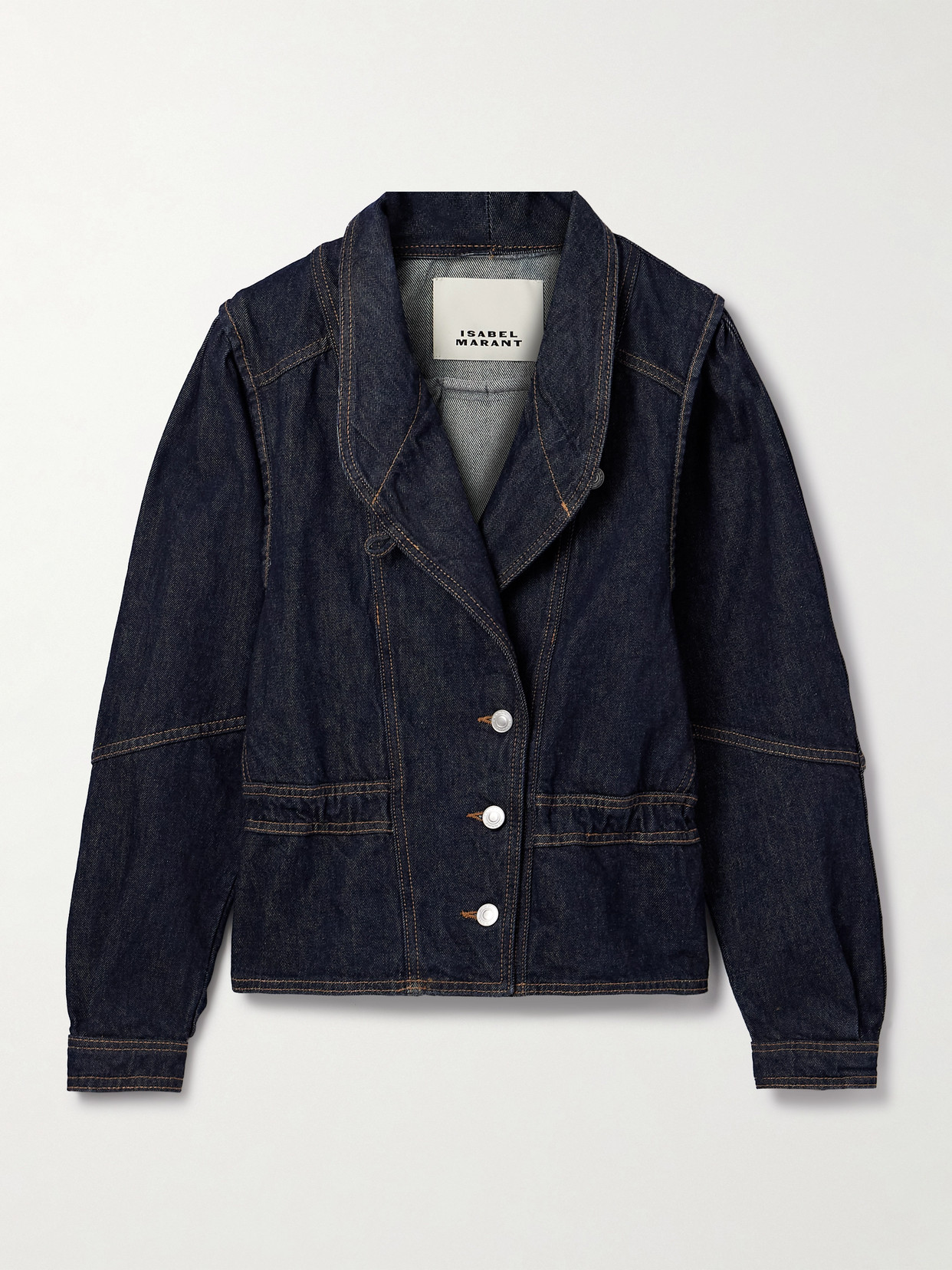 Isabel Marant Dolie Denim Jacket In Blue