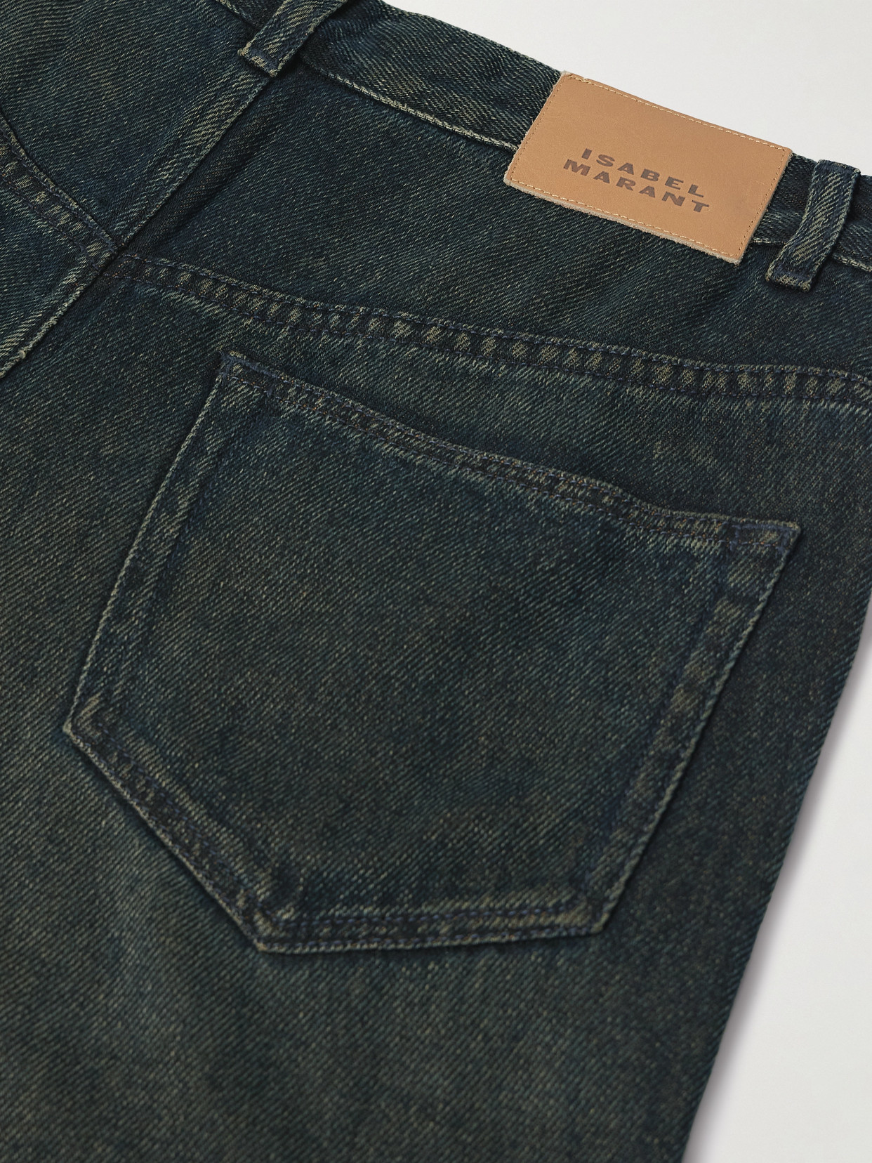 Isabel Marant Jenny High-rise Straight-leg Jeans In Blue