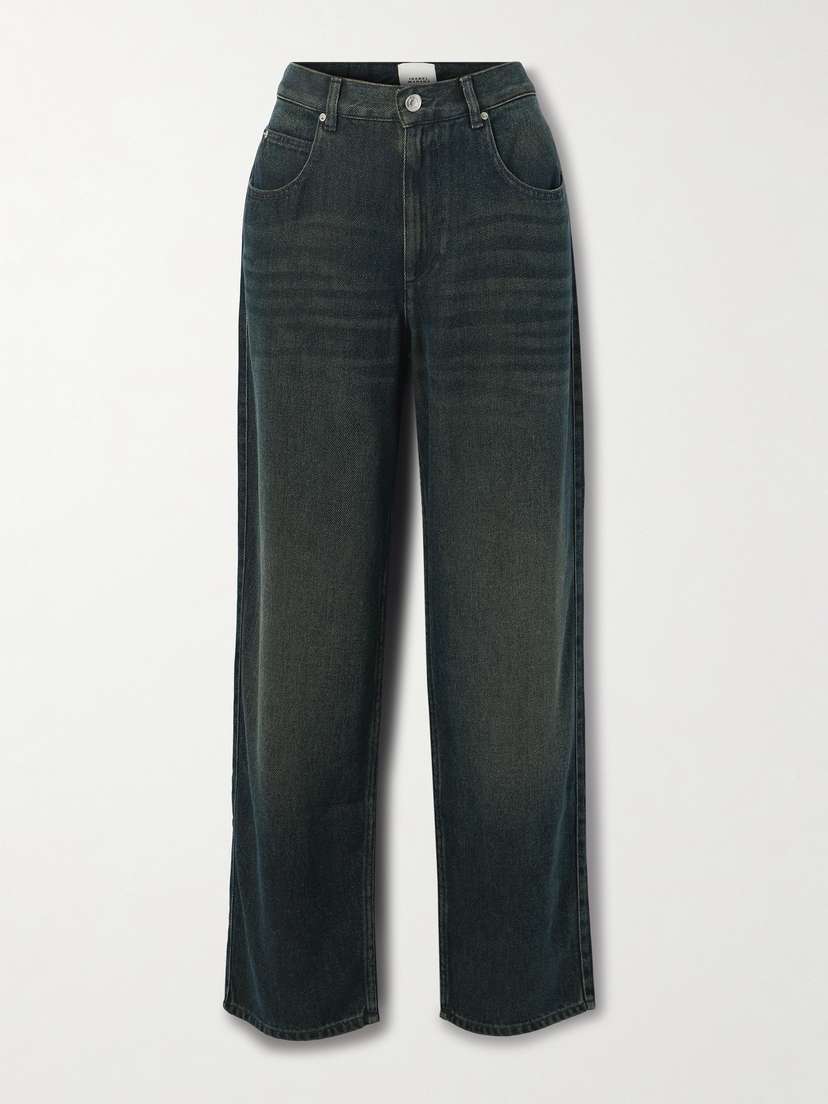 Isabel Marant Jenny High-rise Straight-leg Jeans