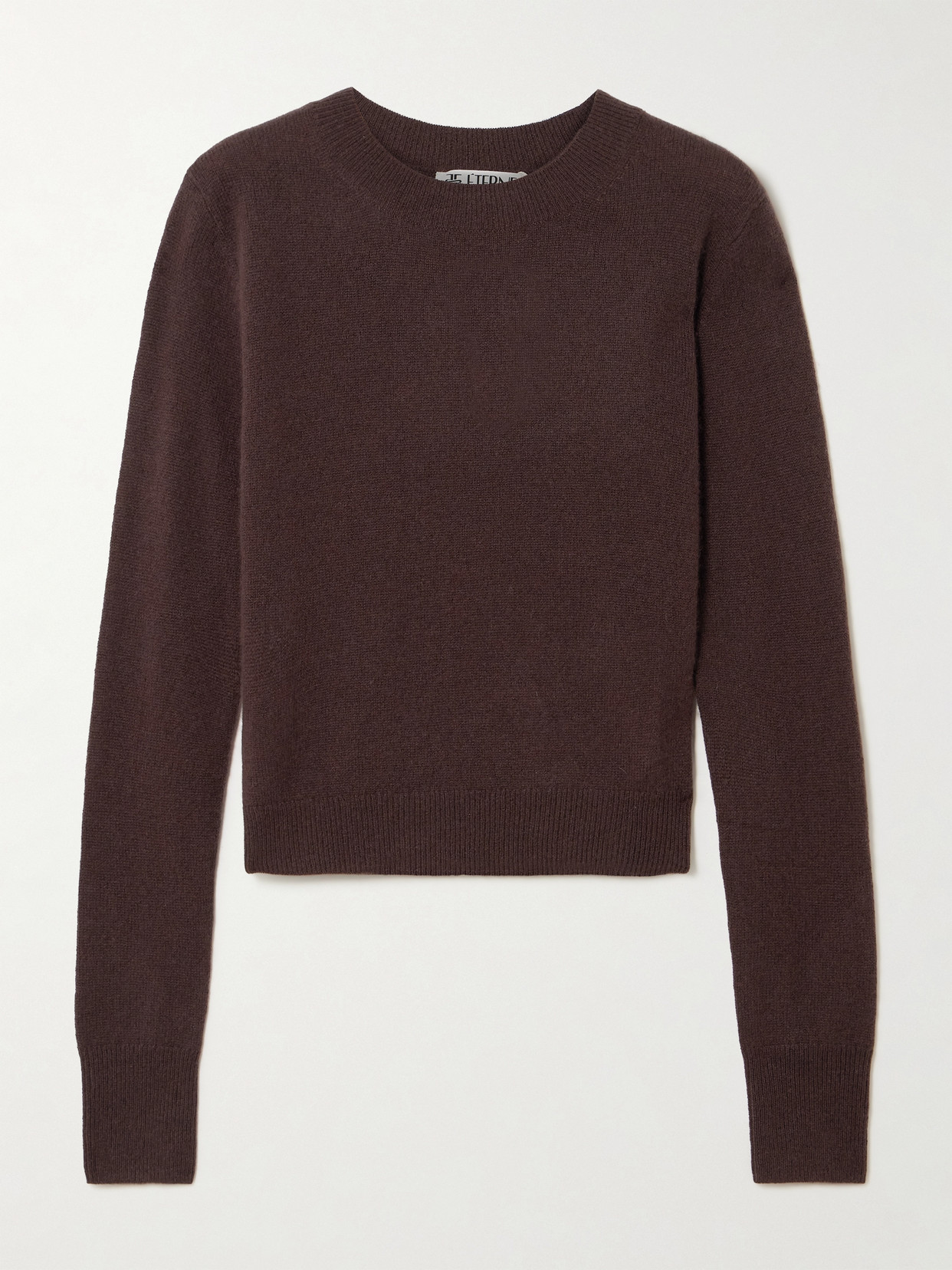 Éterne Francis Cashmere Sweater In Brown