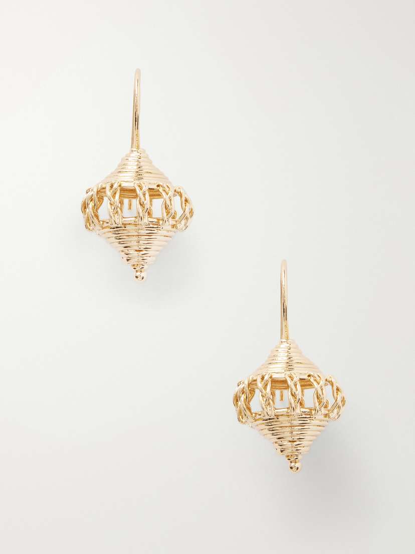 TOHUM Savanna Sangha Gold Plated-brass Earrings - Women's Jewelry And Watches