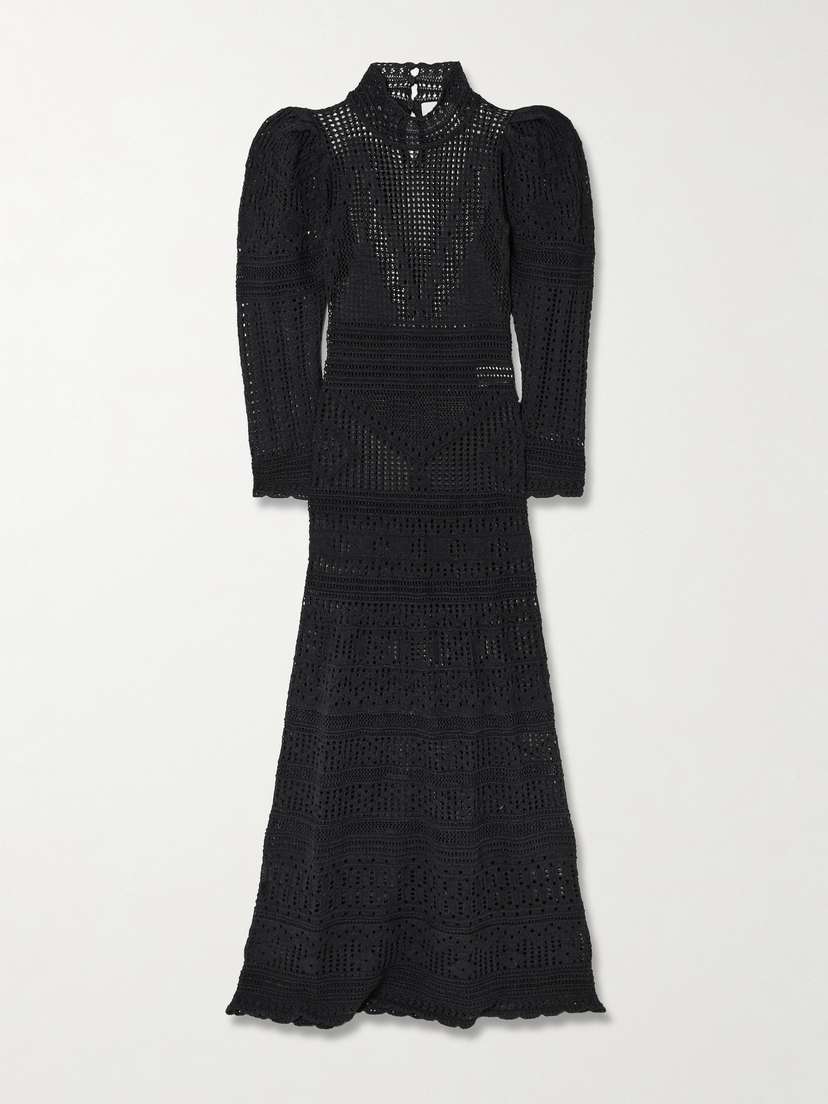 Isabel Marant Dione Crocheted Maxi Dress