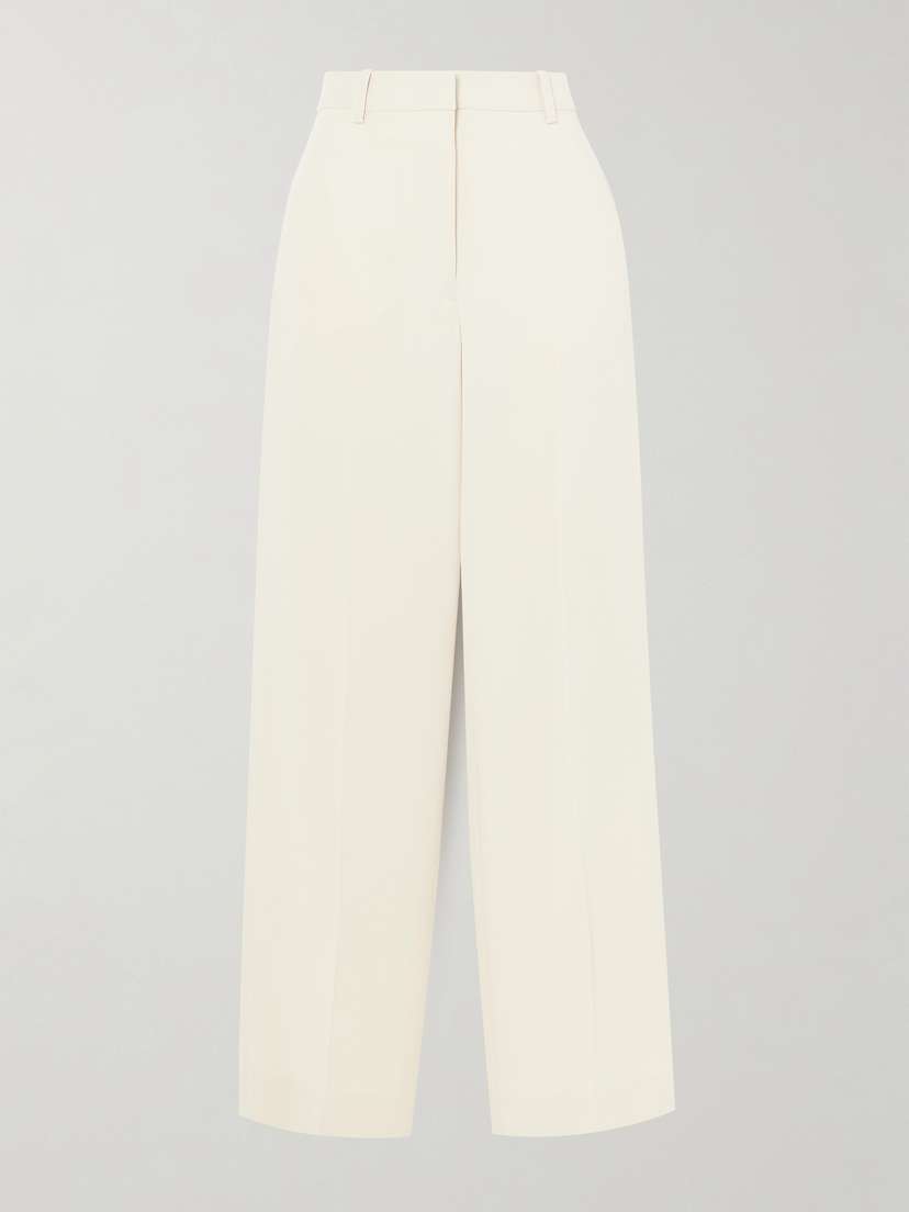 Isabel Marant Noanda Crepe Straight-leg Pants