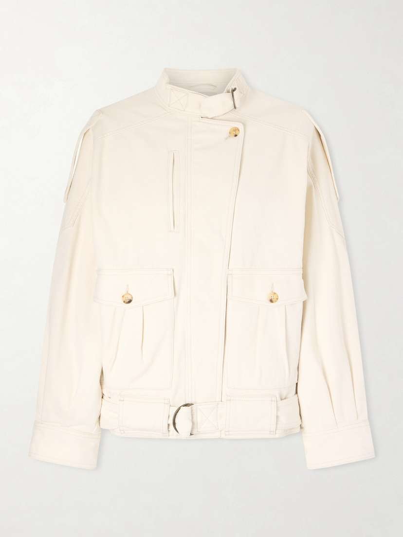 Isabel Marant Isalya Belted Denim Jacket