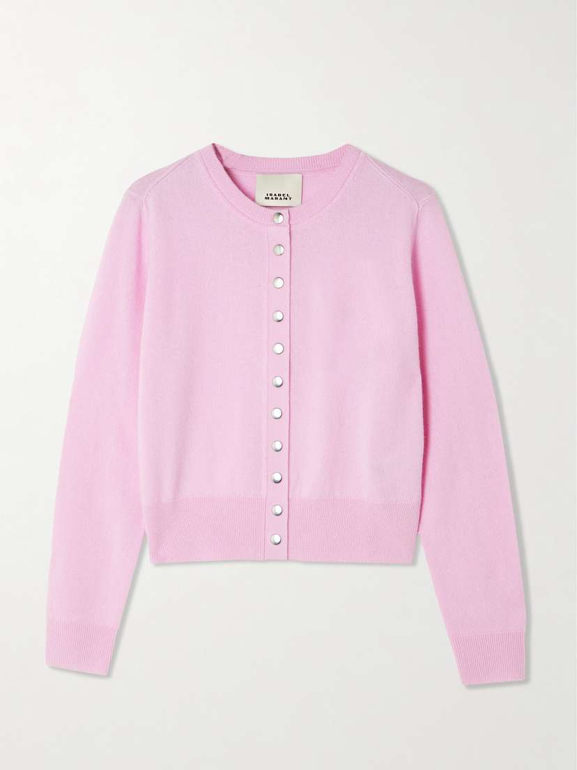 Isabel Marant Idesia Merino Wool And Cashmere-blend Cardigan
