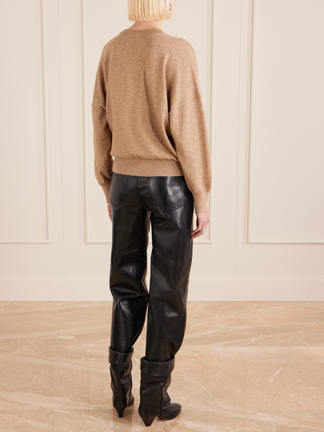 Marant Étoile - Marisans Intarsia Cotton And Wool-Blend Sweater