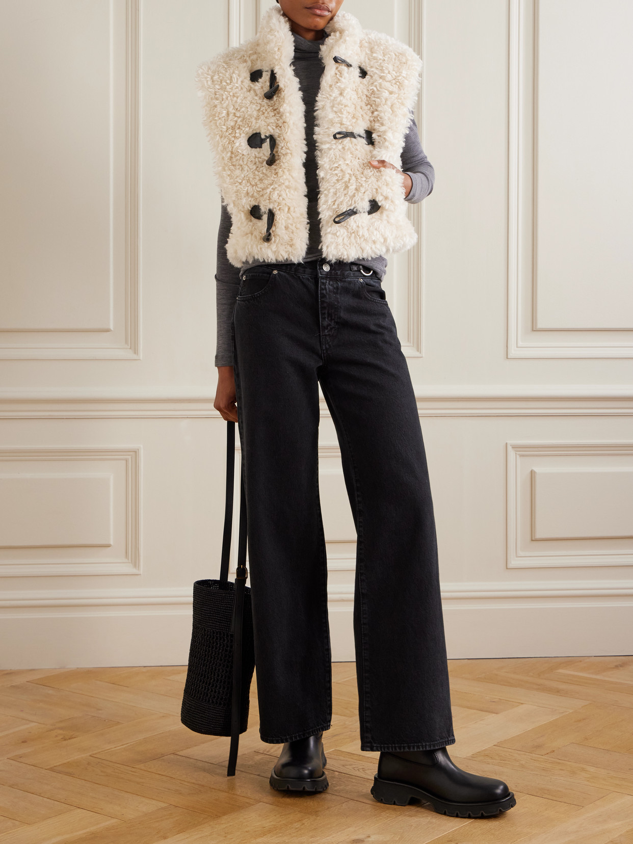 Isabel Marant Étoile Marant Etoile Alisa Vest In Neutral