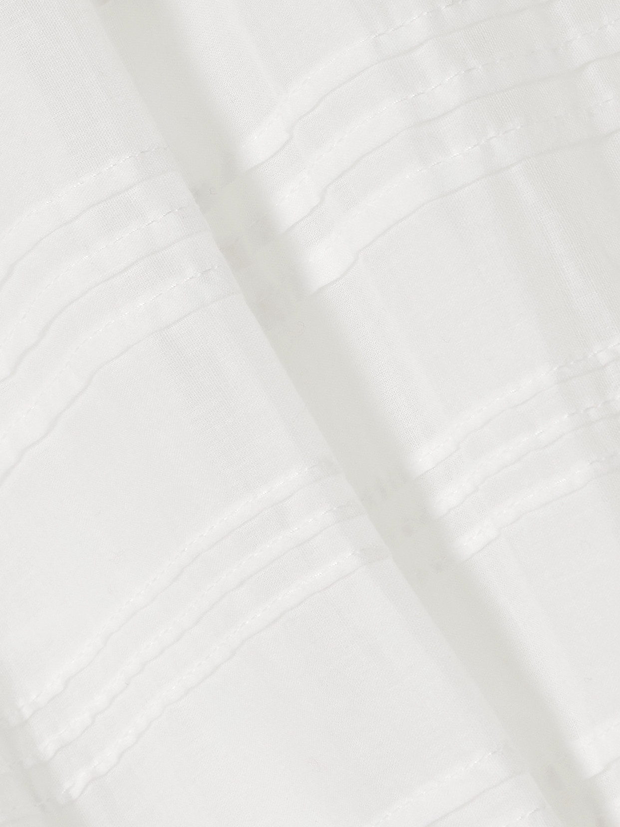 Isabel Marant Étoile Blusa Bianca In Cotone Con Colletto Ricamato Marant Etoile In White