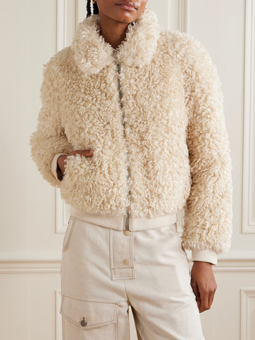 Marant Étoile Tayma plush jacket
