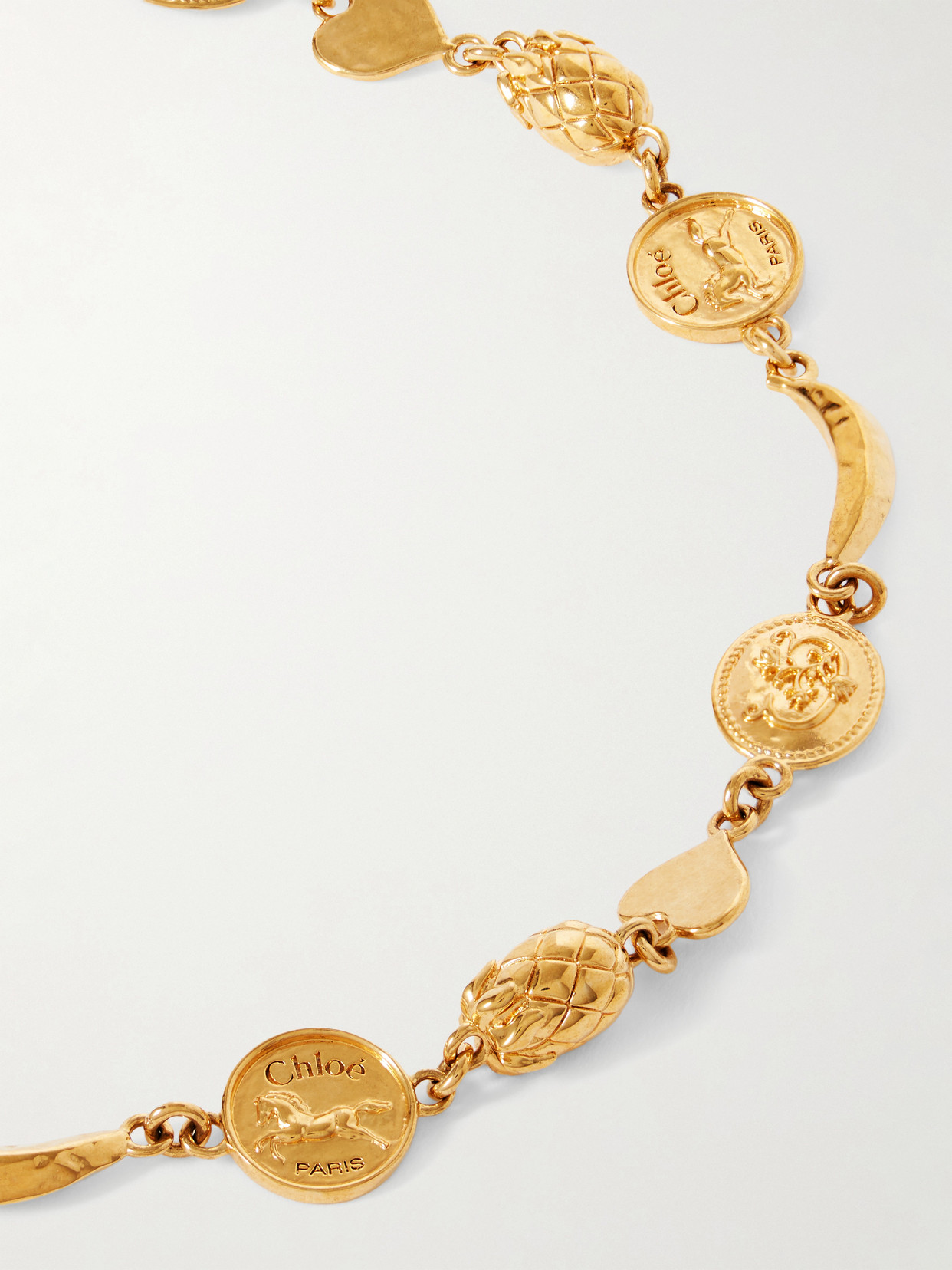 Chloé Gold-tone Bracelet In Gold