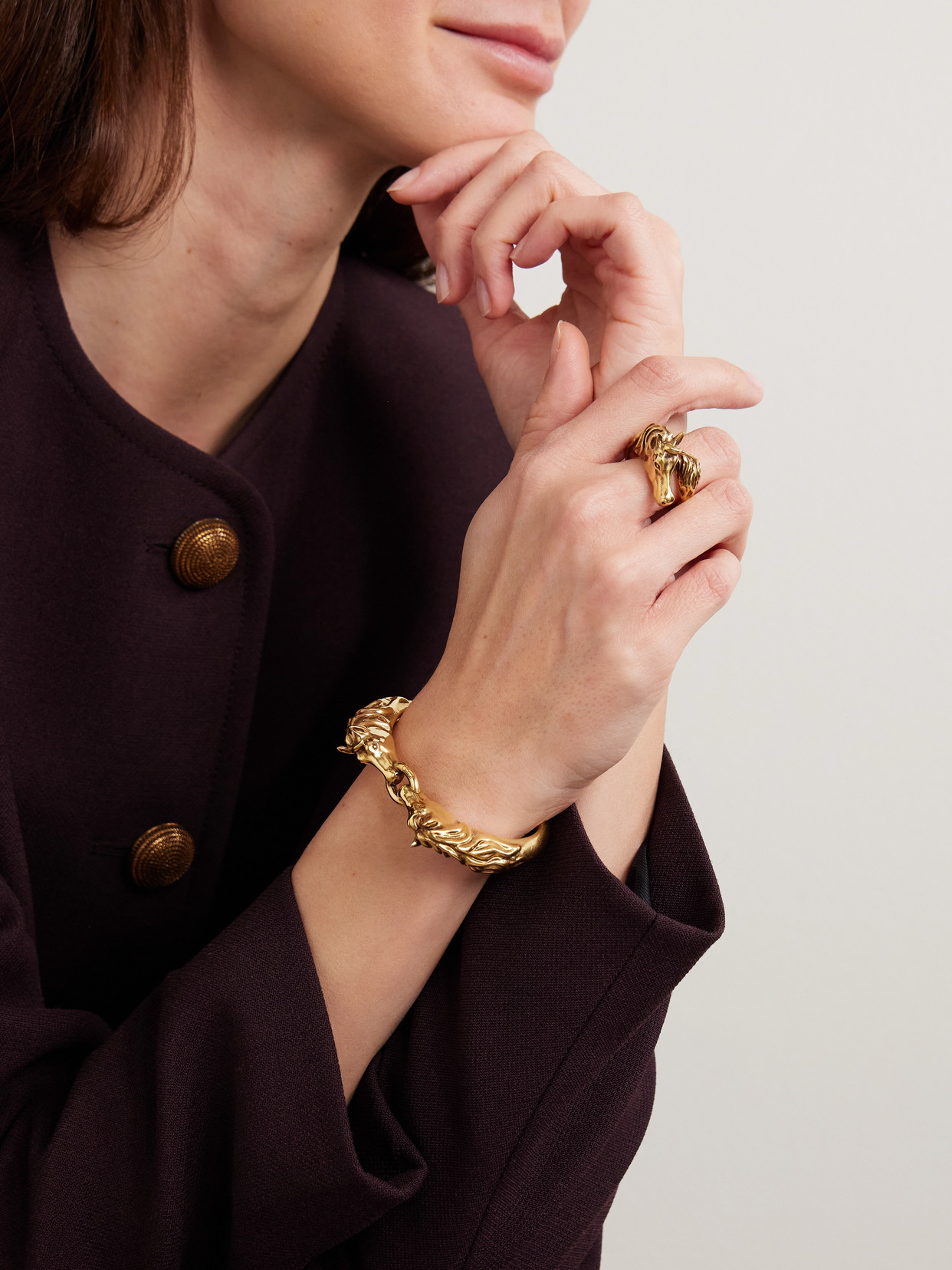 Chloé Gold-tone Ring In Gold