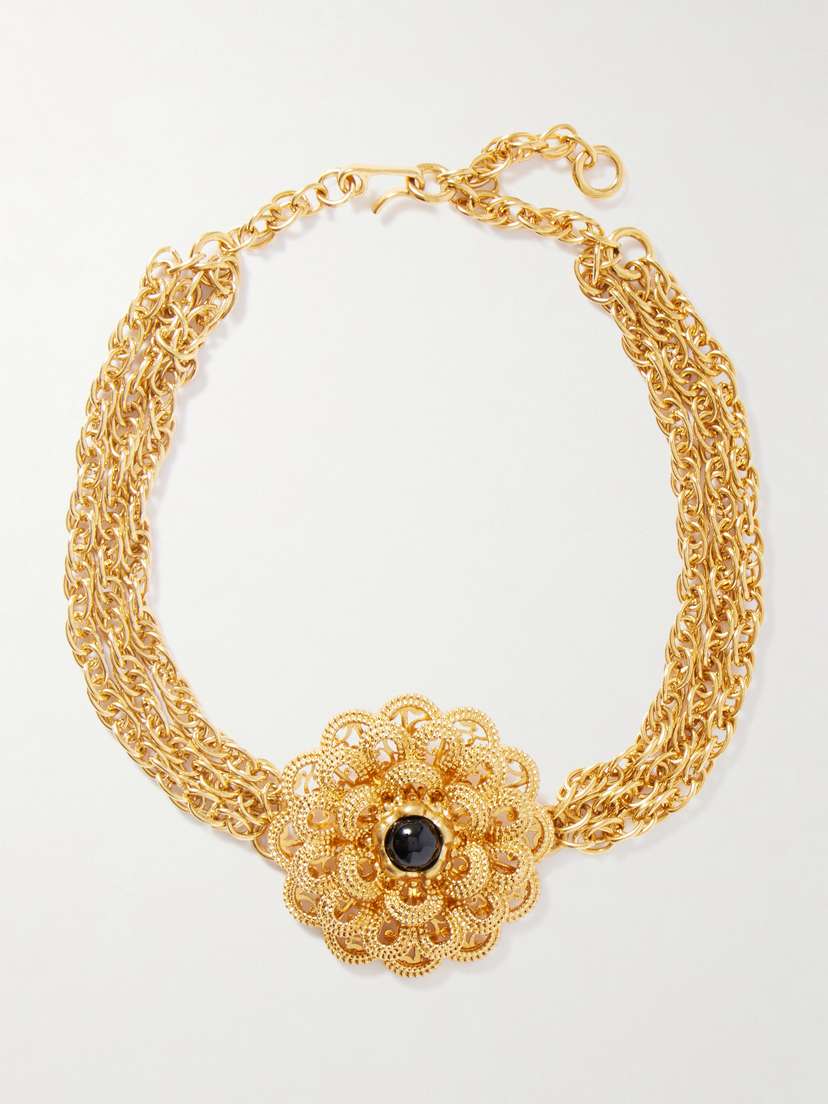 Chloé tone Marble Necklace