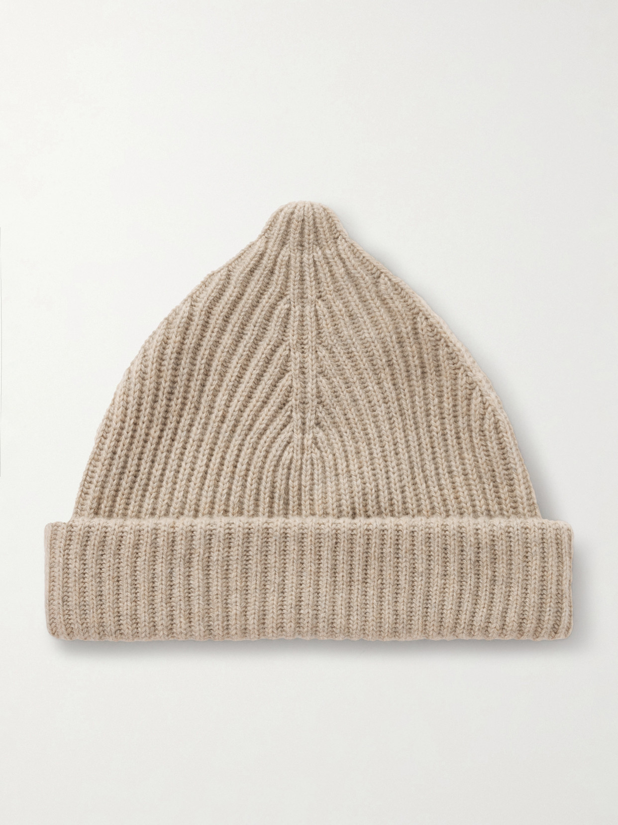 Loro Piana Juniper Ribbed Cashmere Beanie In Neutral