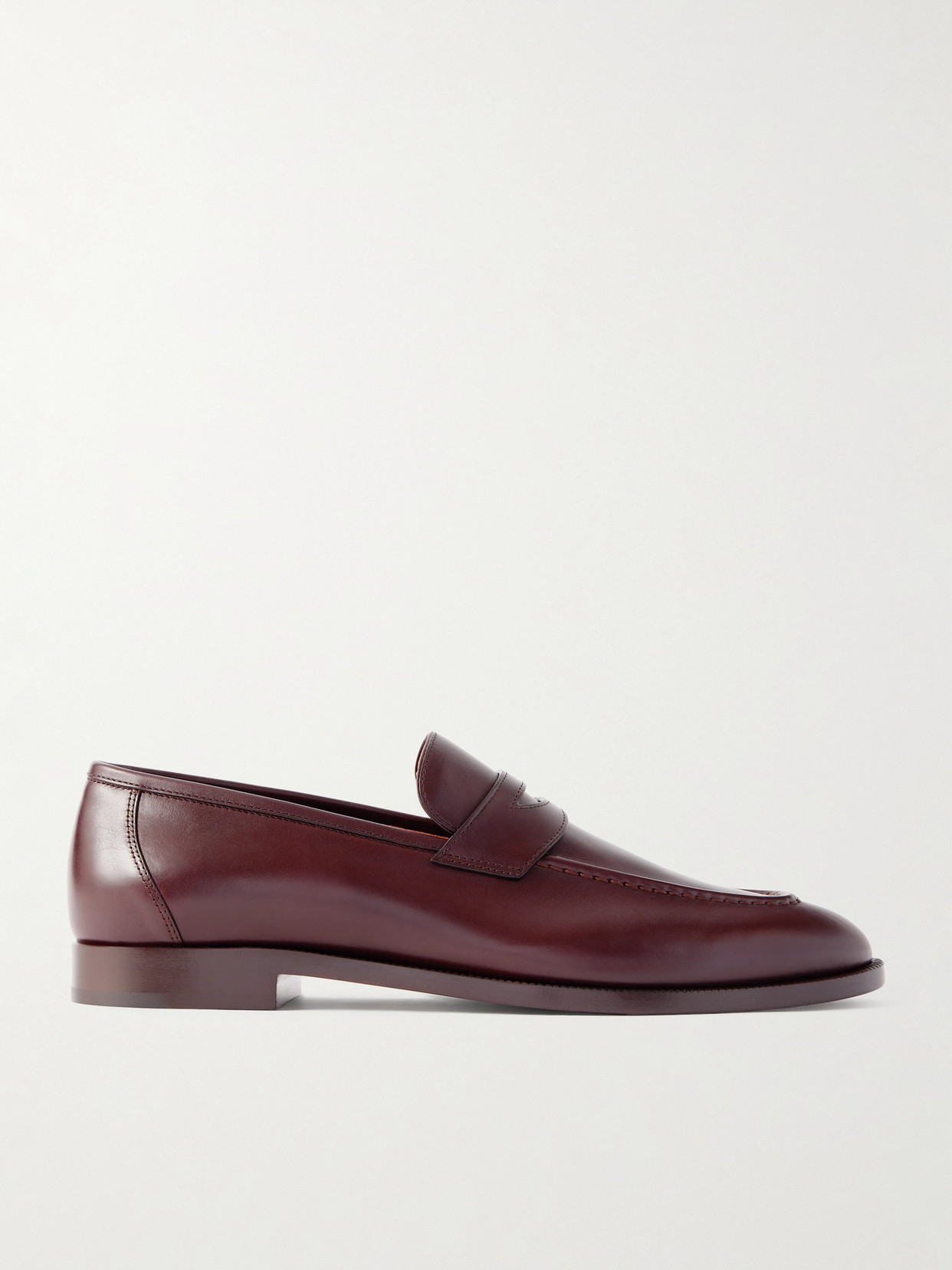 Loro Piana Sergio Leather Loafers In Multi