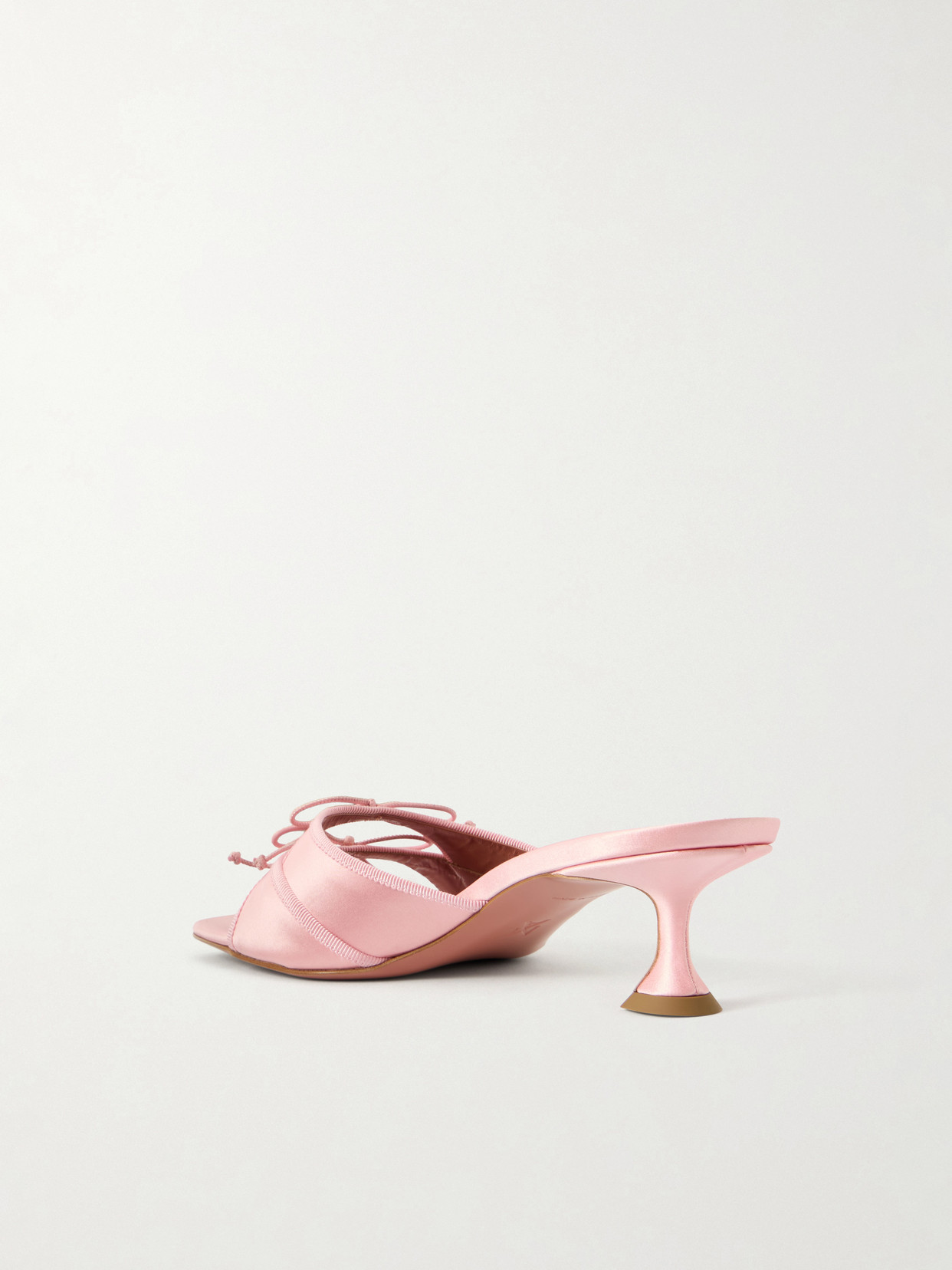 Eleonora 45 Satin Open Toe Mule