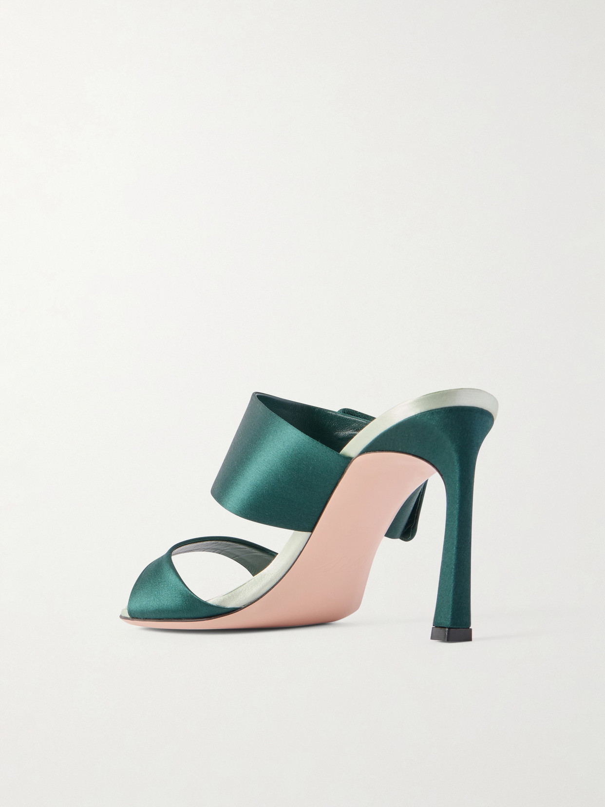 Trompette 85 Crystal-Embellished Mules