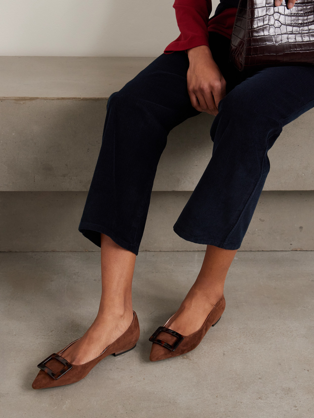 Gommettine Ballet Flats