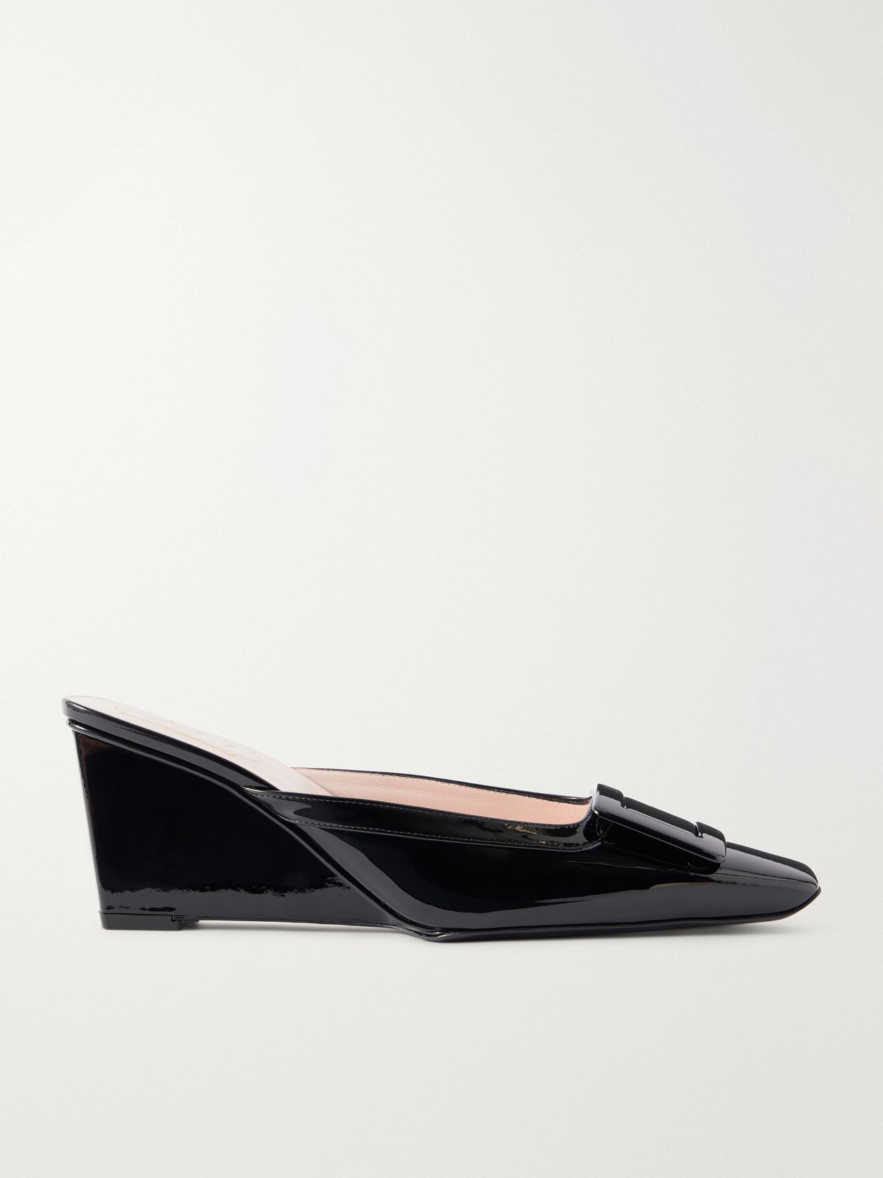 Belle Vivier 60 leather pumps