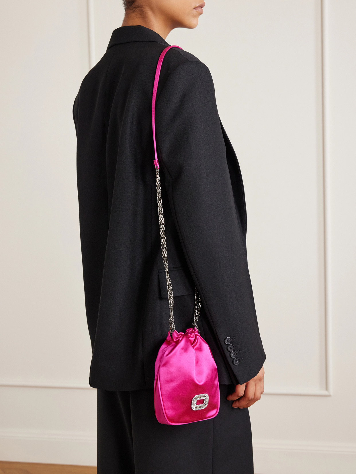 Pilgrim Nano Crystal-Embellished Shoulder Bag
