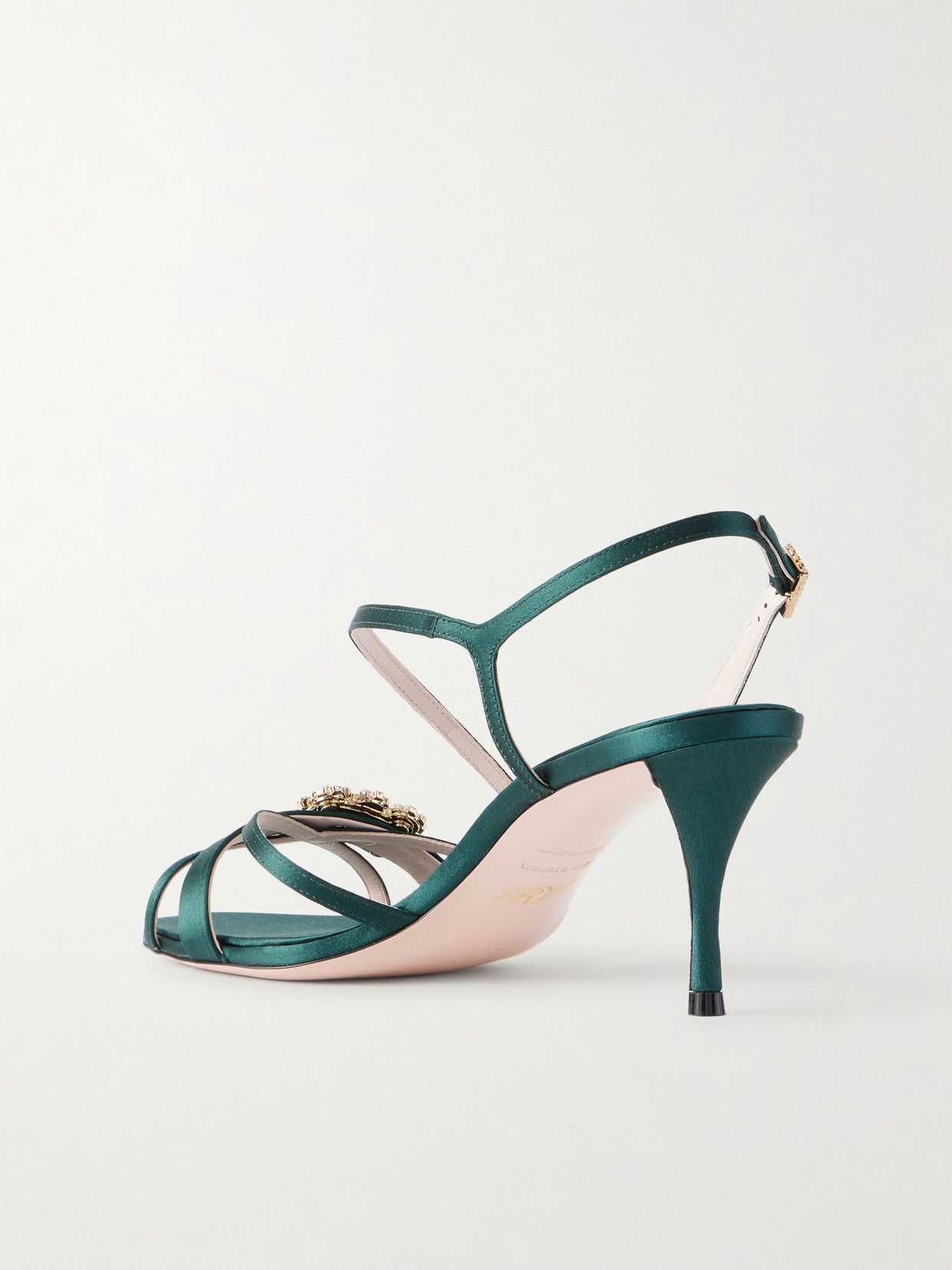 Efflorescence 65 Crystal-Embellished Sandals
