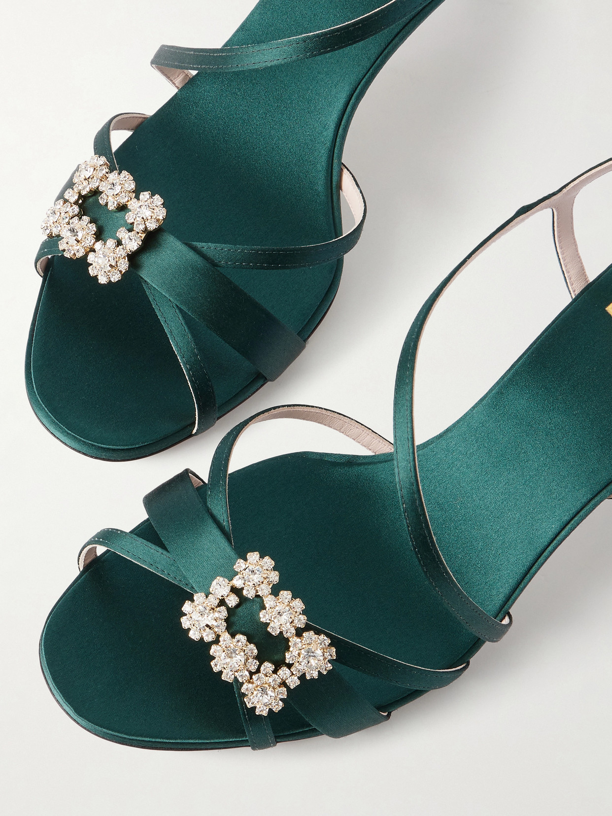Efflorescence 65 Crystal-Embellished Sandals