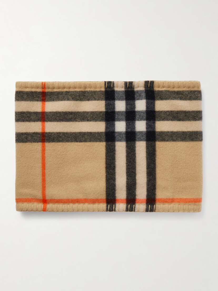Burberry Checked Cashmere Snood