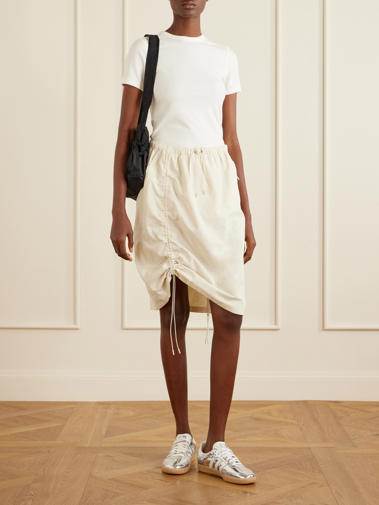 All-Day Rib Lyocell And Cotton-Blend T-Shirt