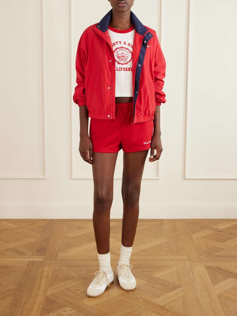 Sporty & Rich Logo-embroidered Shell Jacket | Thumbnail 2
