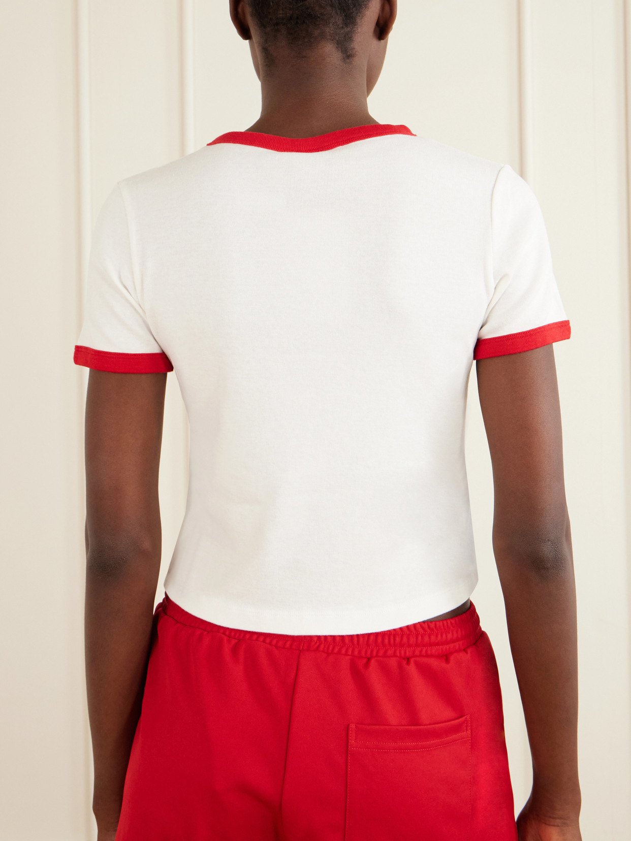 Printed Cotton-Jersey T-Shirt