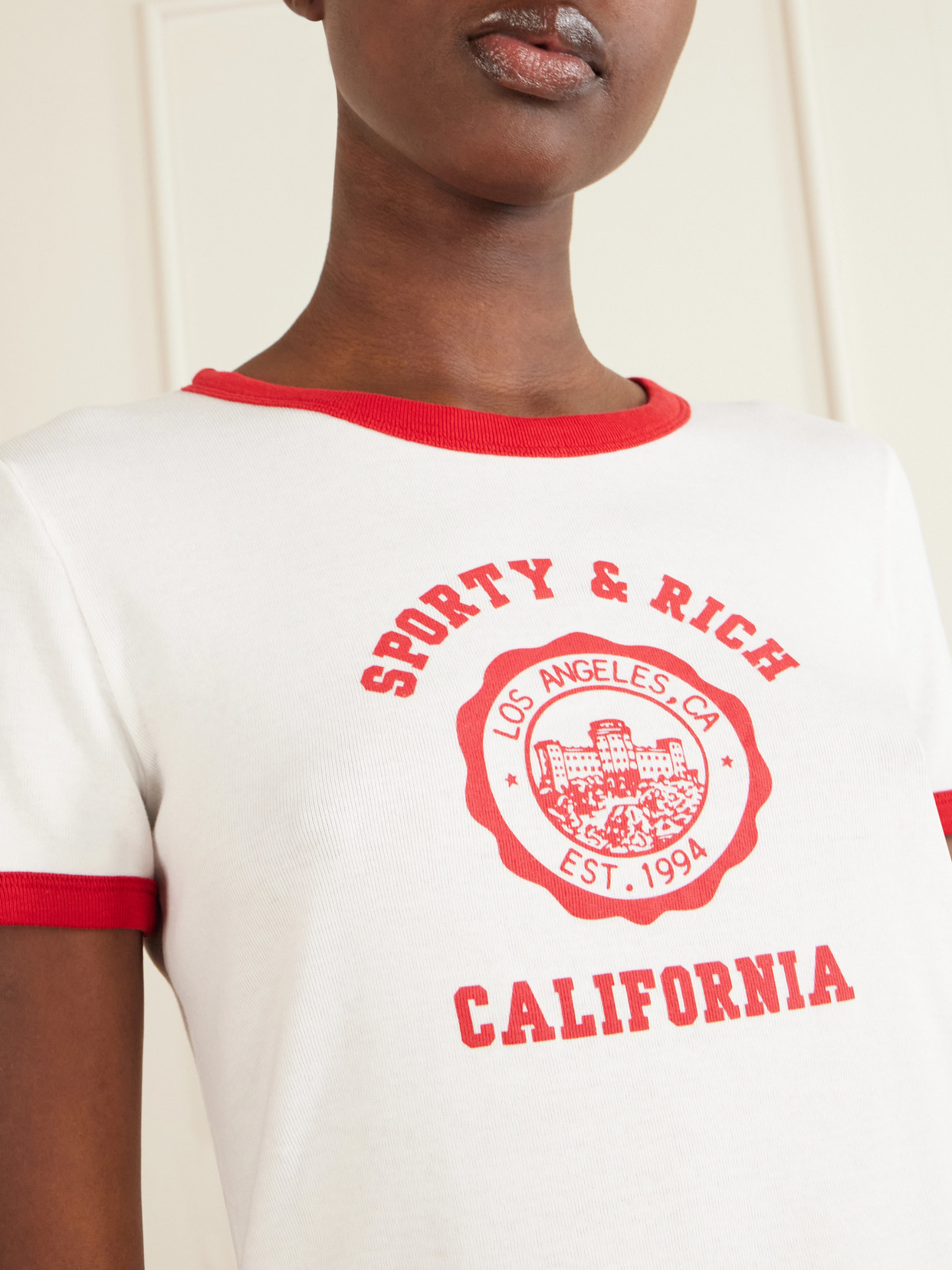 Printed Cotton-Jersey T-Shirt