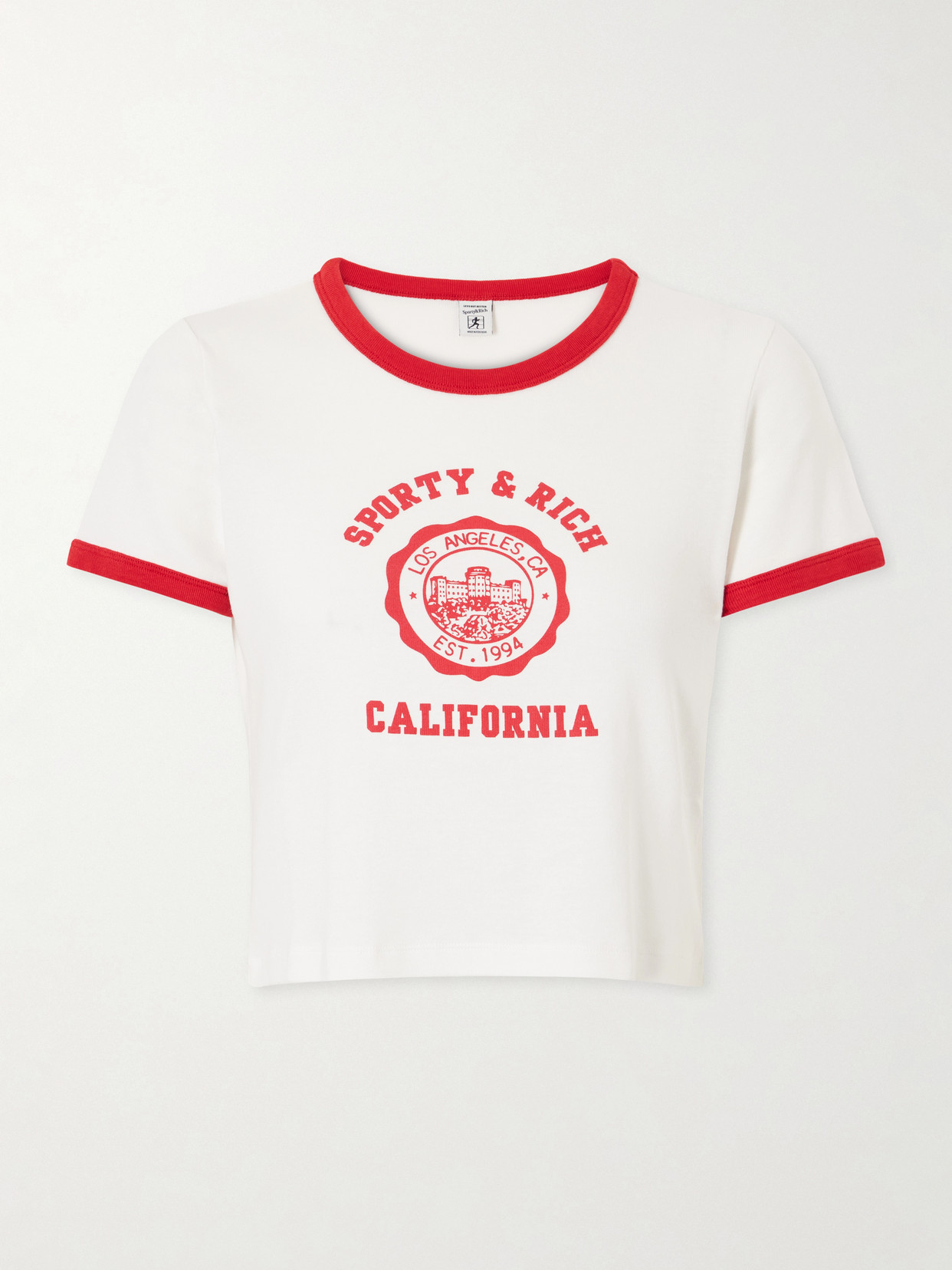 Printed Cotton-Jersey T-Shirt