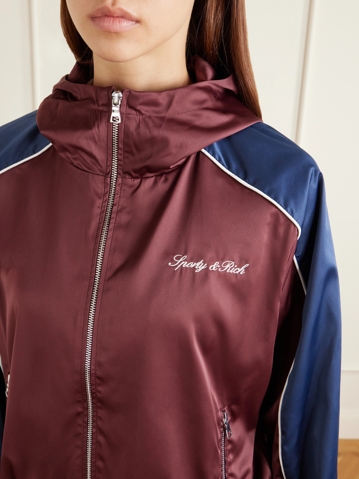 Logo-Embroidered Jacket